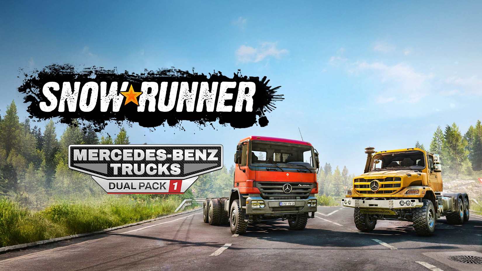SnowRunner - Mercedes-Benz Trucks Dual Pack 1 封面