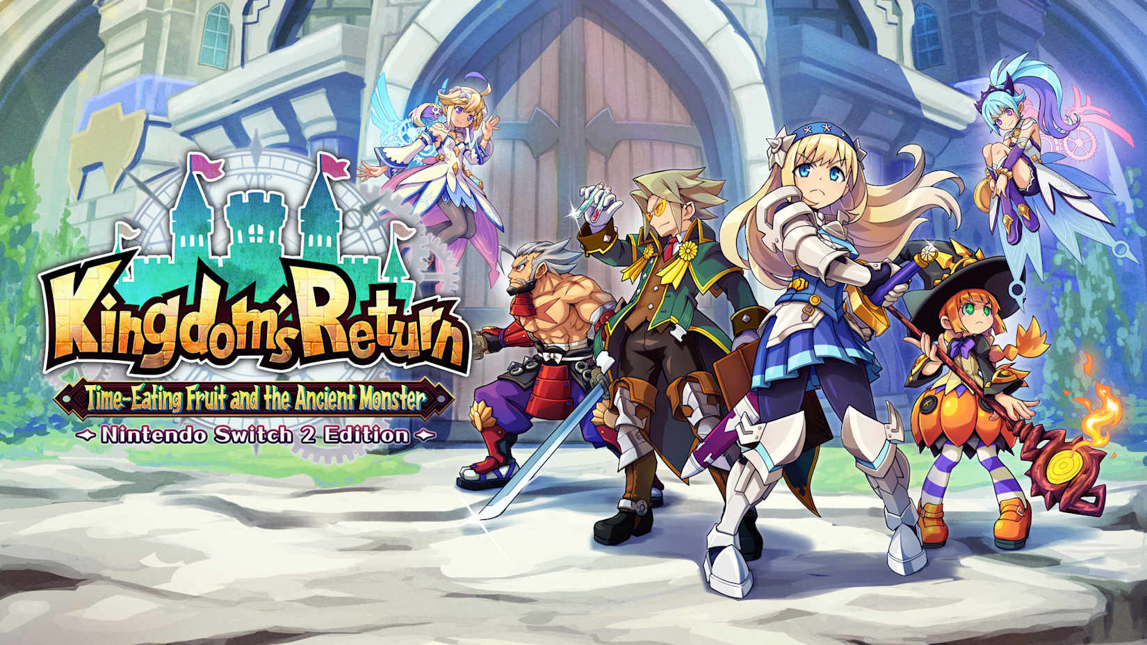 Kingdom's Return: Time-Eating Fruit and the Ancient Monster pack de melhoria (Nintendo Switch 2 Edition) 封面