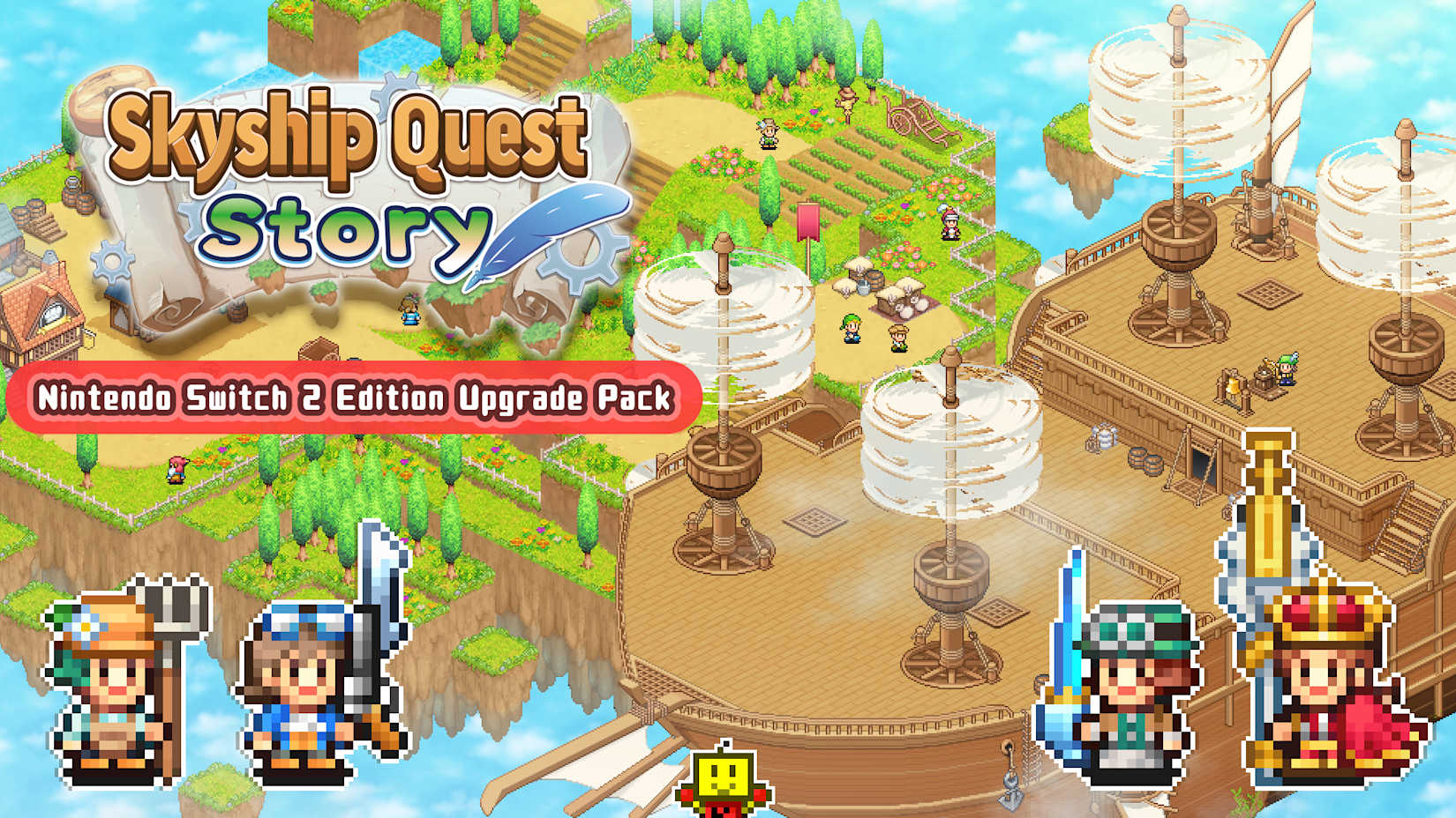 Capa de Skyship Quest Story – Nintendo Switch 2 Edition Upgrade pack