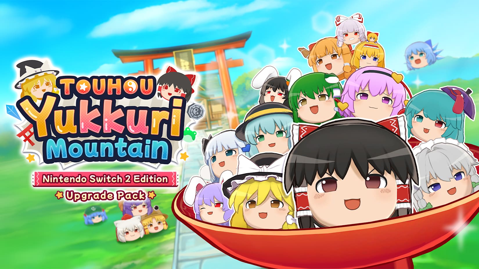Capa de Touhou Yukkuri Mountain – pacote de melhoria Nintendo Switch 2 Edition