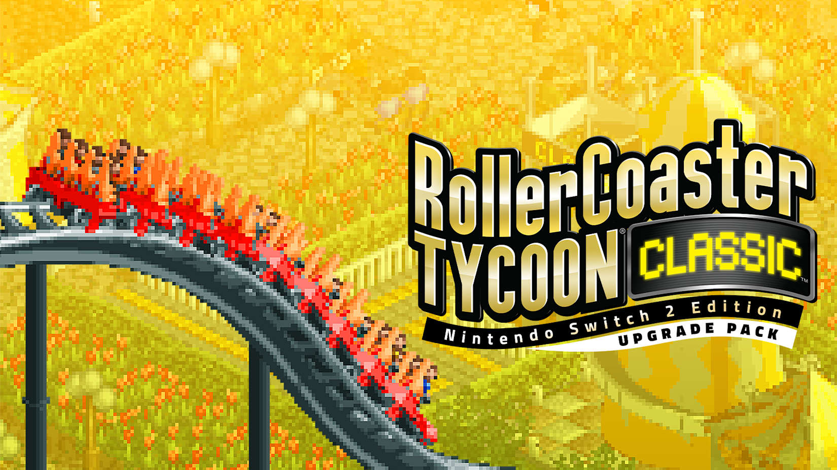 Capa de RollerCoaster Tycoon Classic Nintendo Switch 2 Edition Upgrade Pack