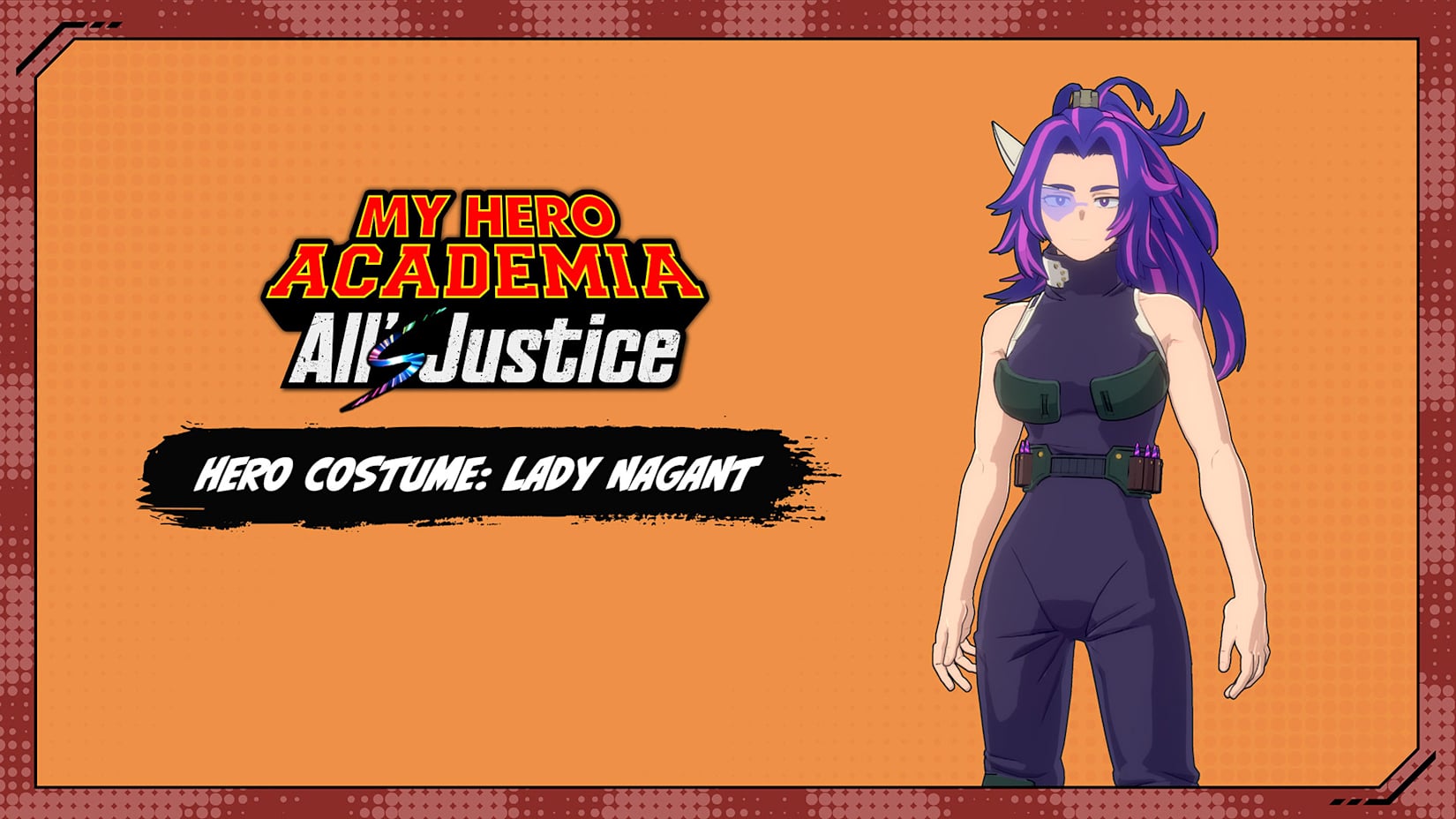 MY HERO ACADEMIA: All’s Justice - Traje de Herói: Lady Nagant 封面