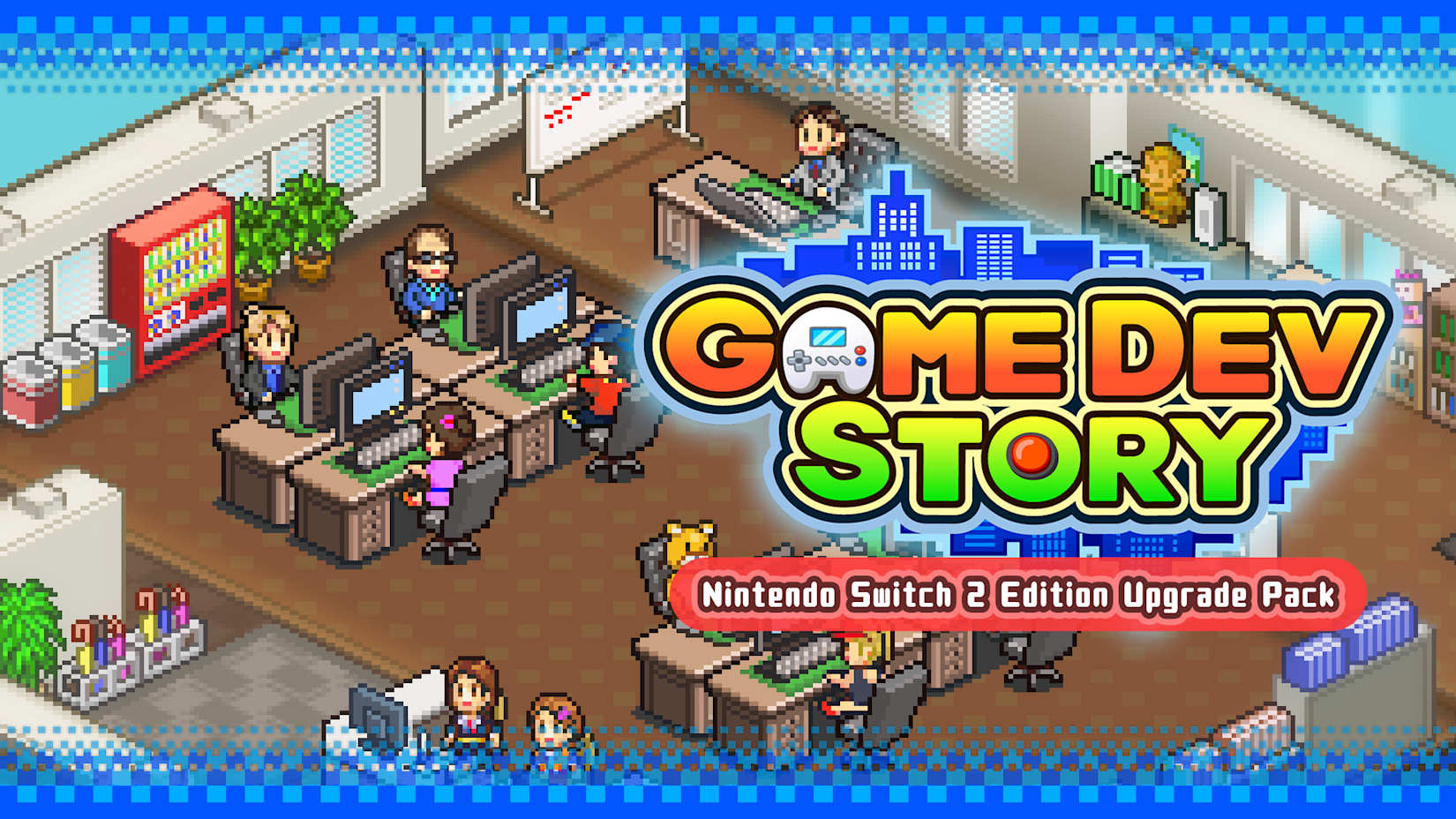 Capa de Game Dev Story – Nintendo Switch 2 Edition Upgrade pack