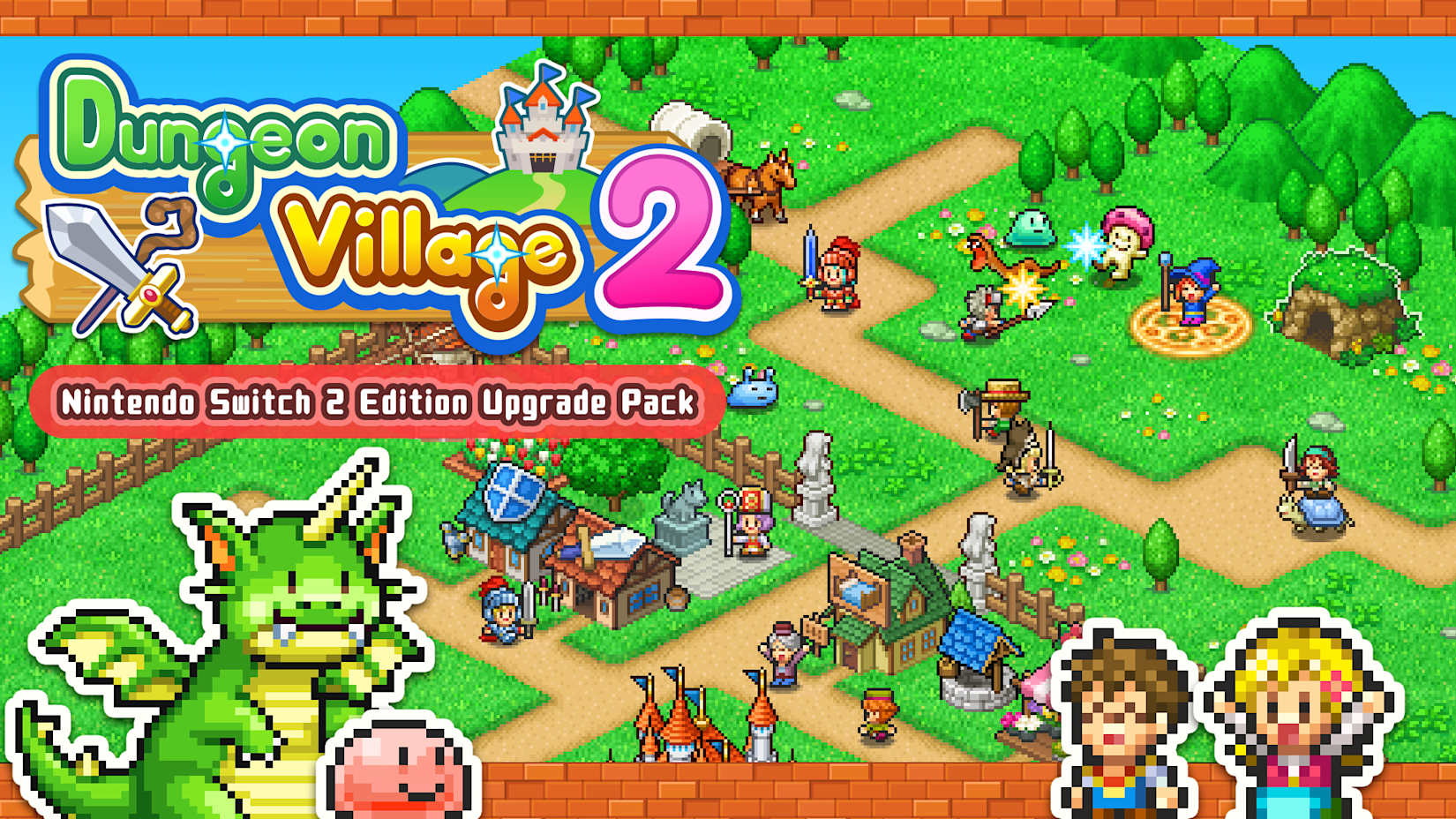 Capa de Dungeon Village 2 – Nintendo Switch 2 Edition Upgrade pack