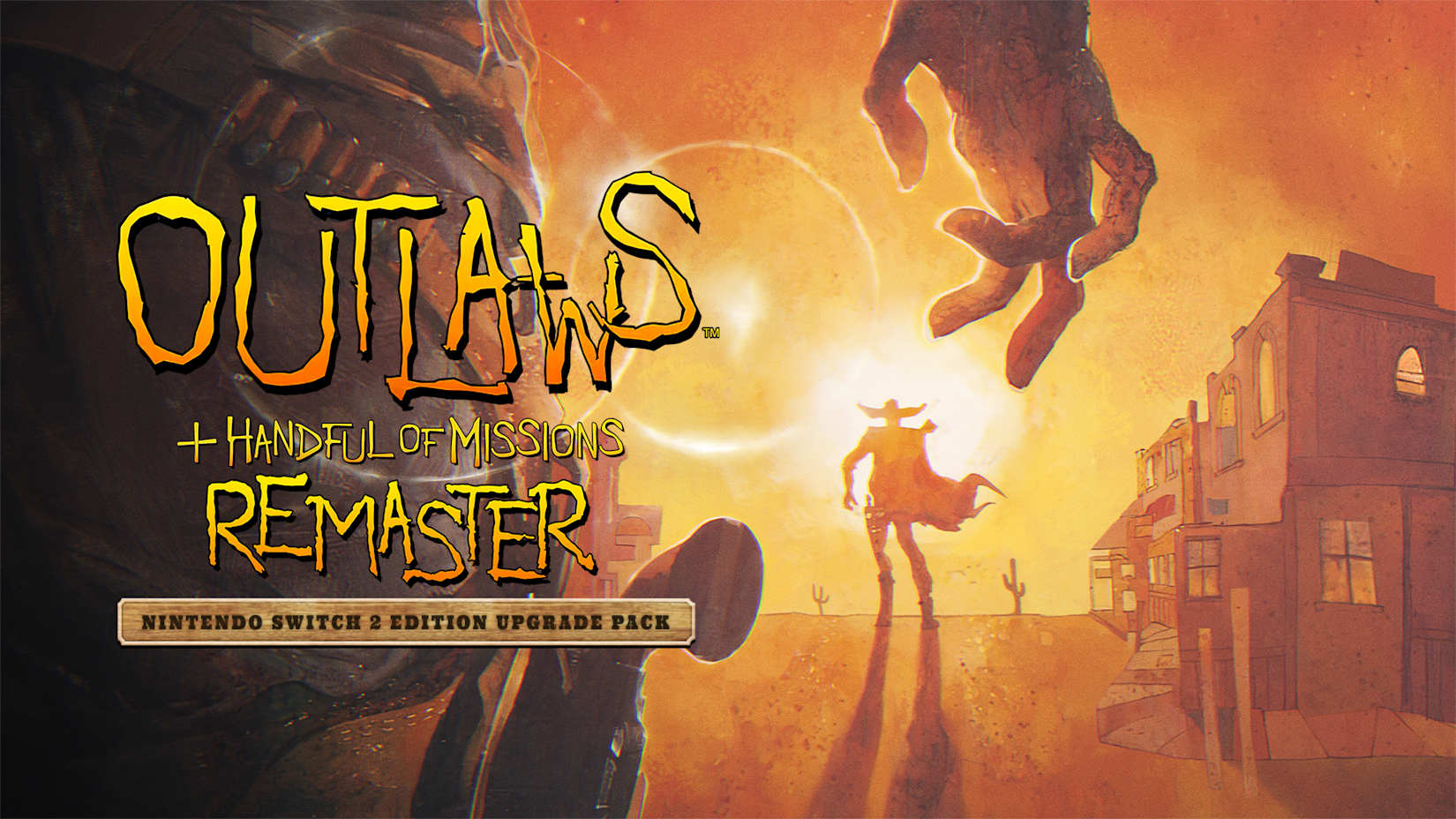 Capa de Outlaws + Handful of Missions: Remaster - Nintendo Switch 2 Edition Upgrade Pack