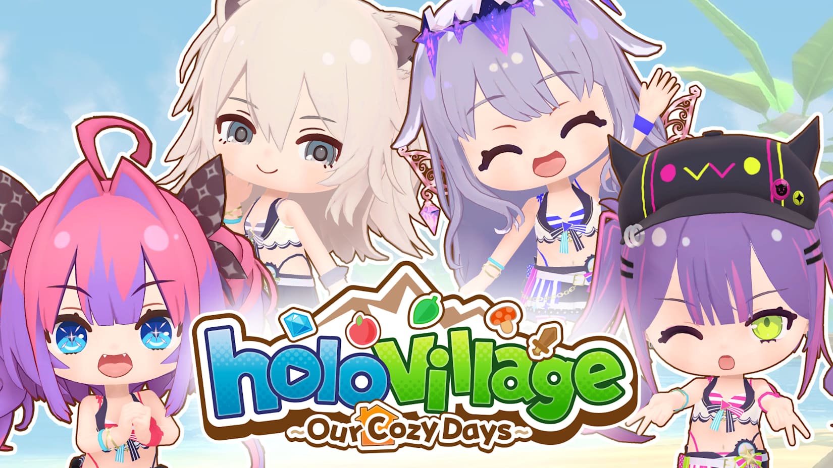 Capa de holoVillage DLC - hololive Summer Swimsuit Set