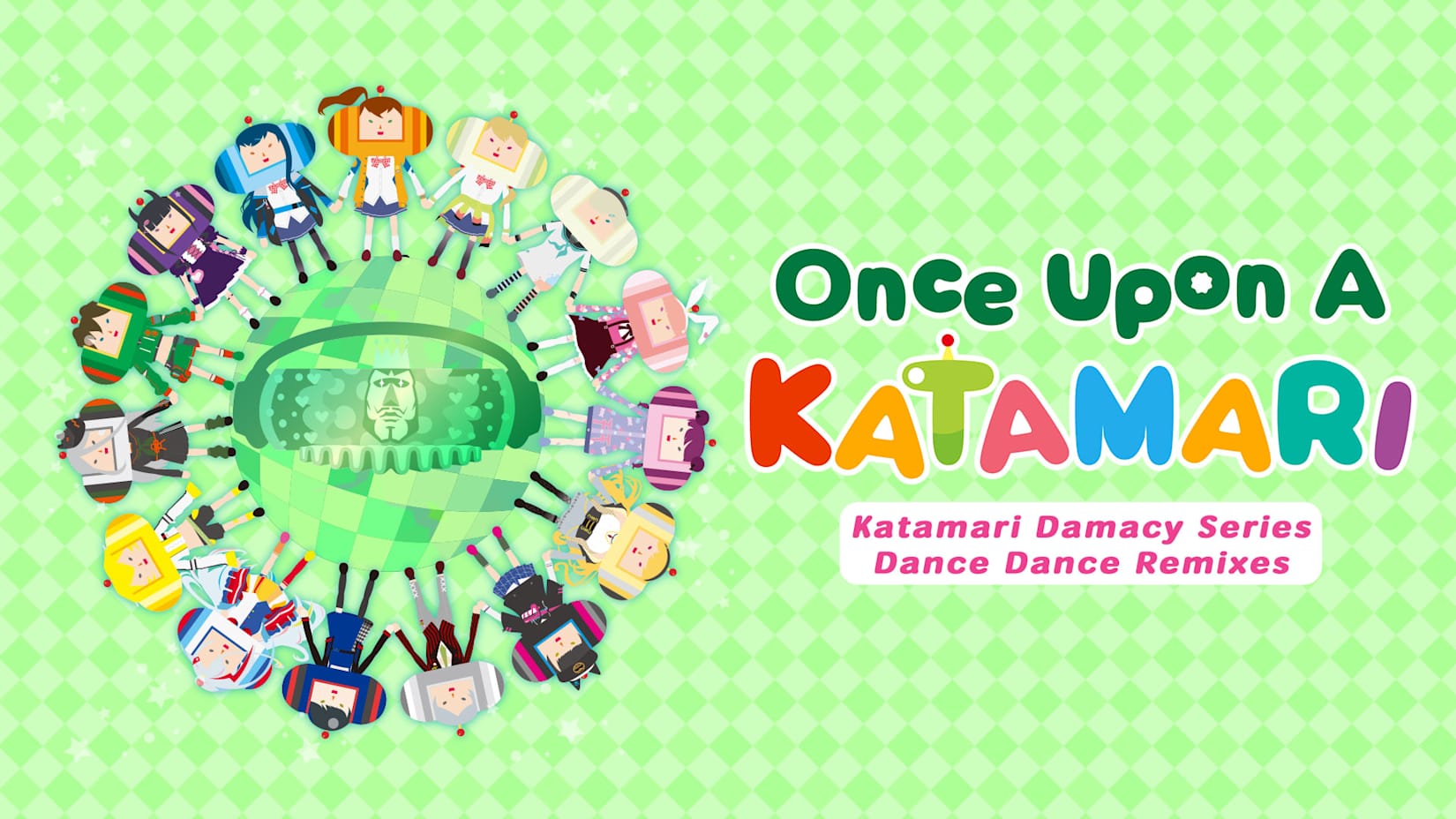 Capa de Once Upon A KATAMARI - Remixes Dance Dance da série Katamari Damacy
