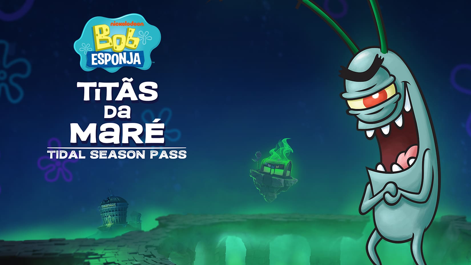Capa de Bob Esponja: Titãs da Maré - Tidal Season Pass