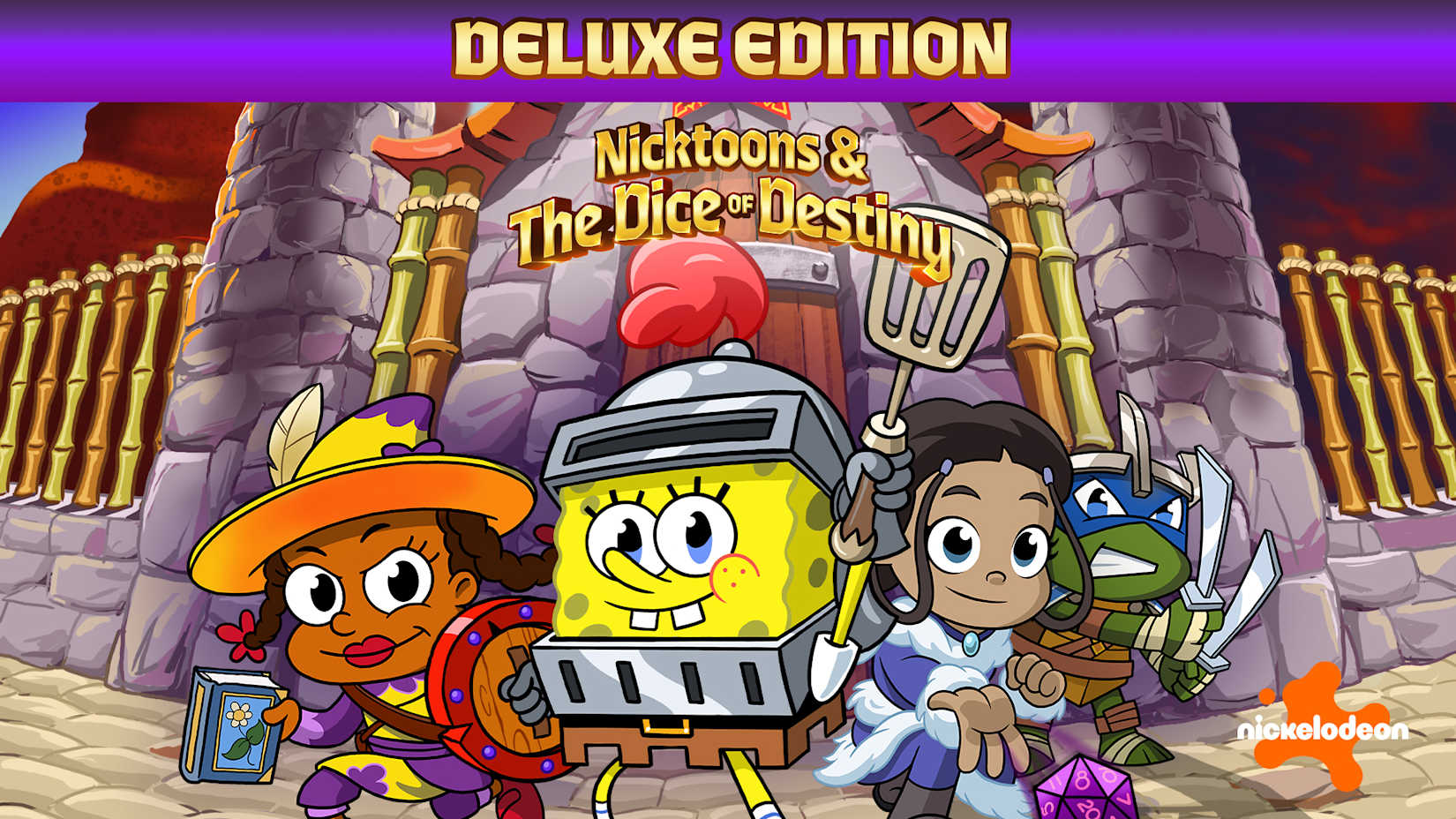 Nicktoons & The Dice of Destiny - Deluxe Edition 封面