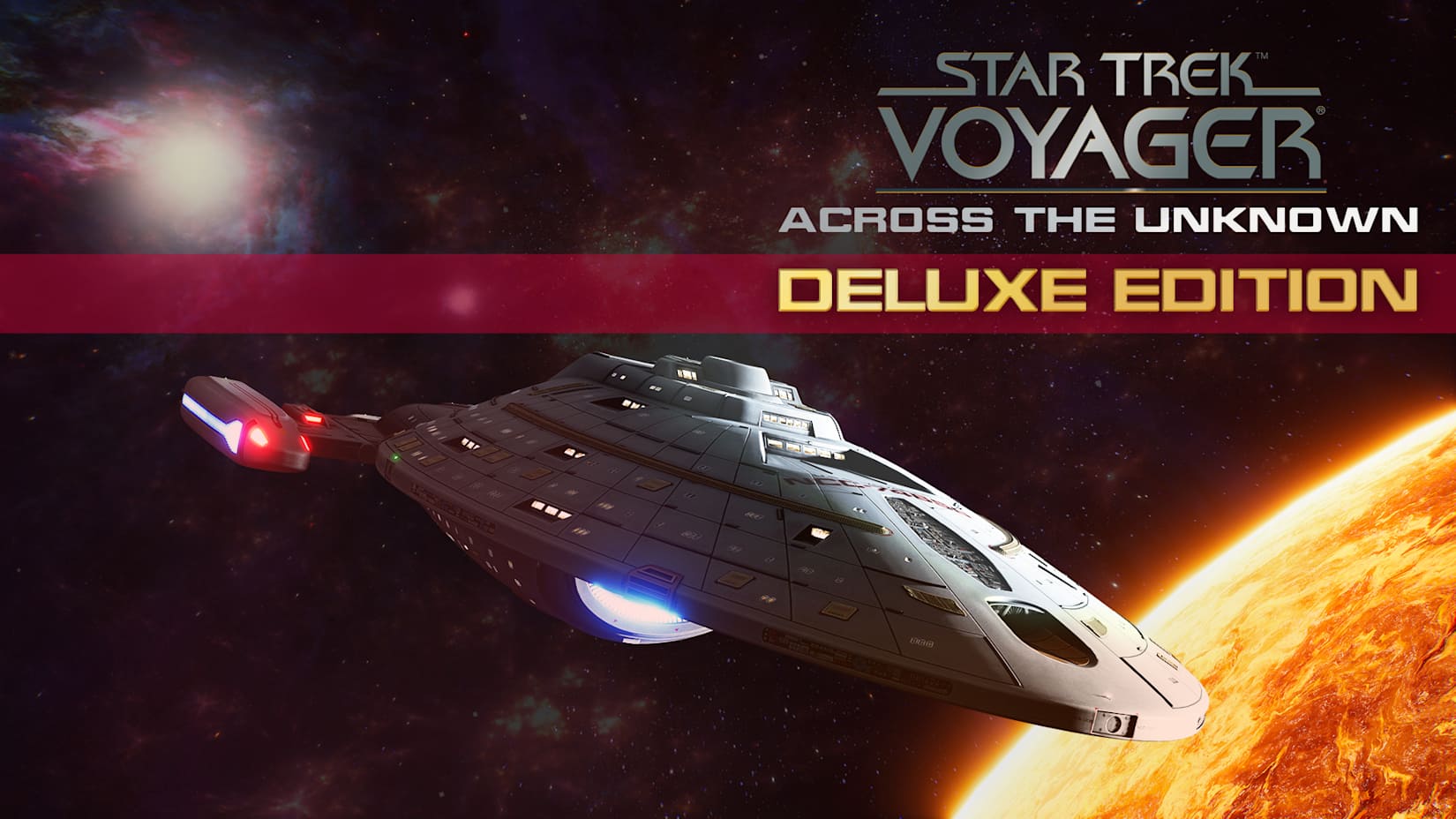 Star Trek: Voyager - Across the Unknown Deluxe Edition 封面