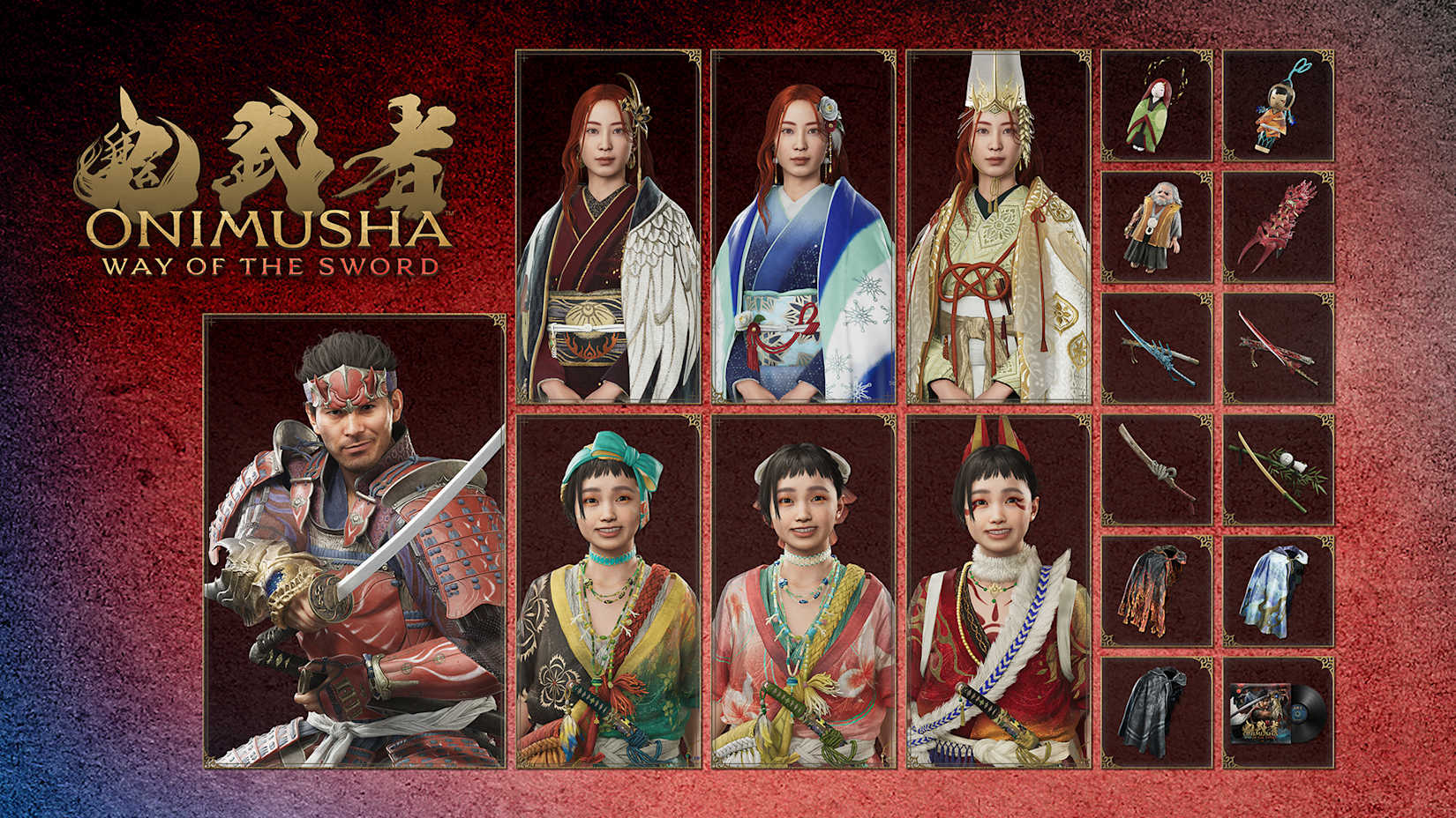 Capa de Onimusha: WotS - Kit Premium Deluxe