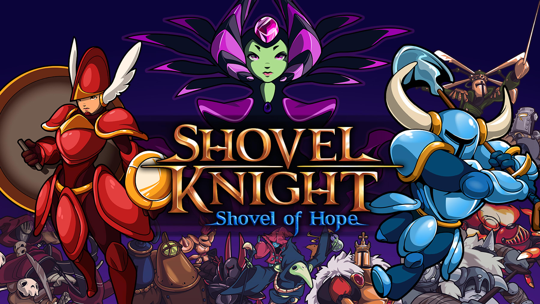 Shovel Knight: Shovel of Hope game art.