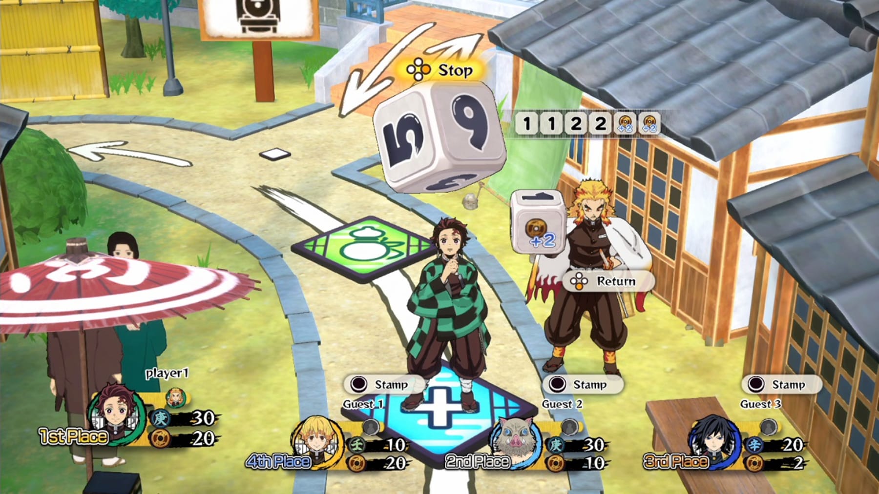 DEMON SLAYER -KIMETSU NO YAIBA- SWEEP THE BOARD SWITCH 4