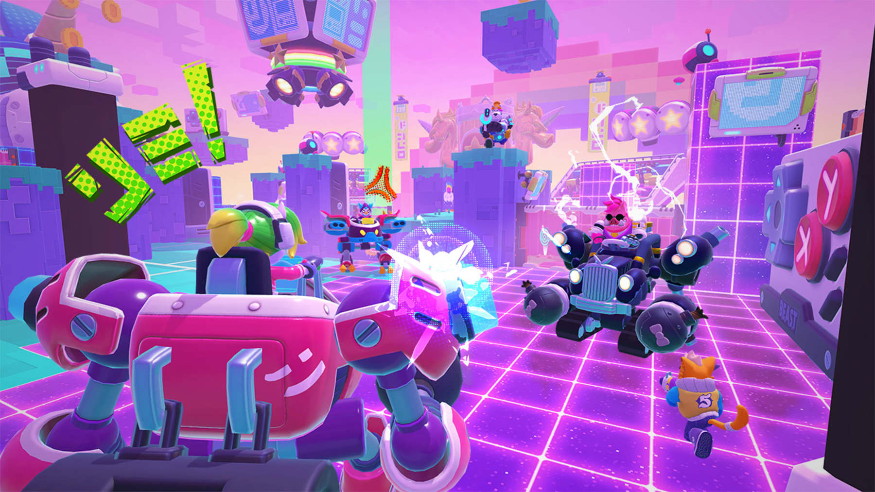 BEAST：Bio-Exo 竞技场套装团队-BEAST: Bio Exo Arena Suit Team-游戏截图-好玩游戏库