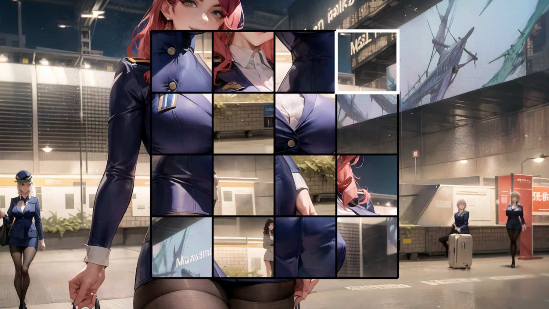 动漫女孩：飞行暗恋-Hentai Girls: Flight Crush-游戏截图-好玩游戏库