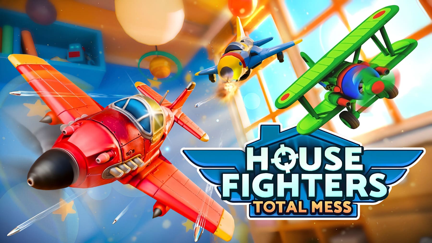 [NSZ] 街机空战游戏/House Fighters: Total Mess美版中文