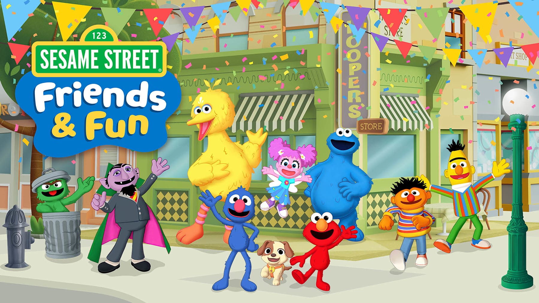 [XCI] 芝麻街：好友同乐/Sesame Street: Friends & Fun欧版中文