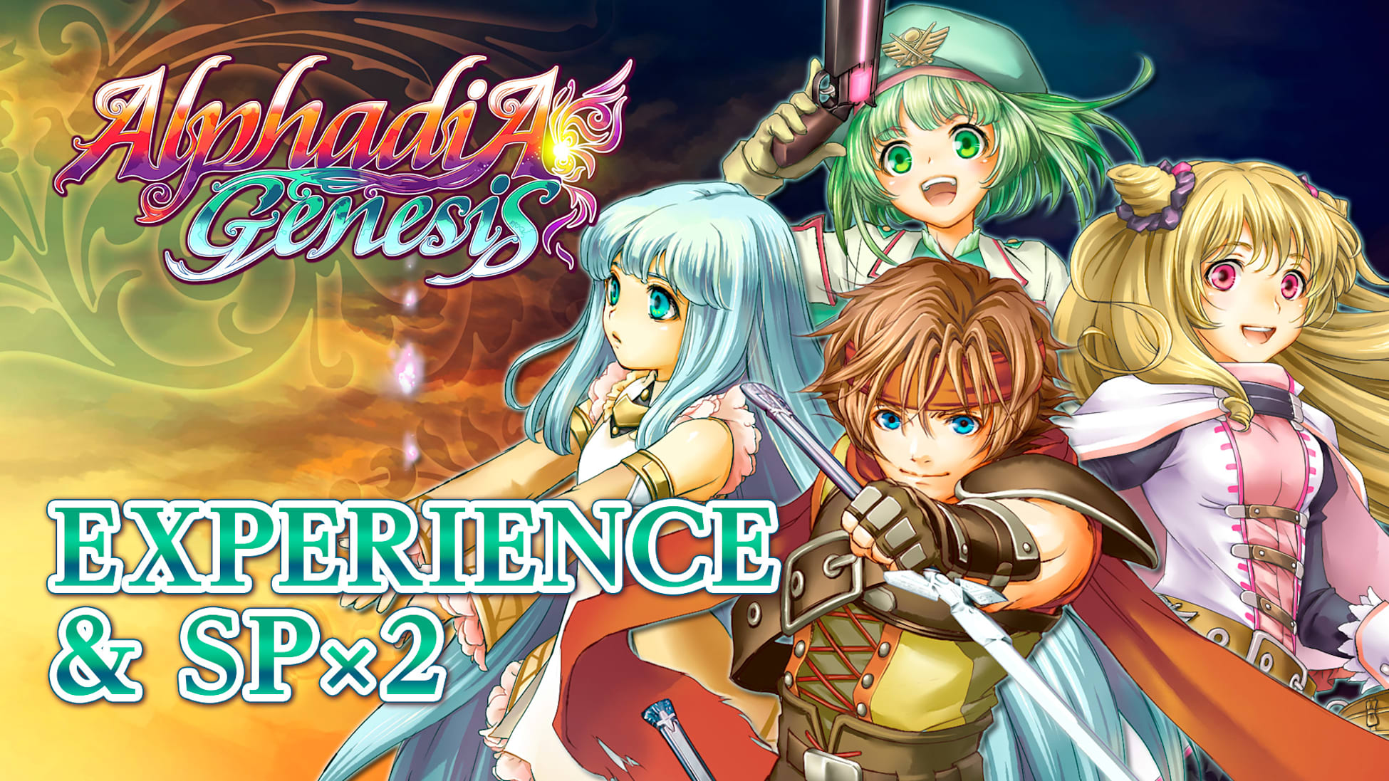 Experience & SP x2 - Alphadia Genesis