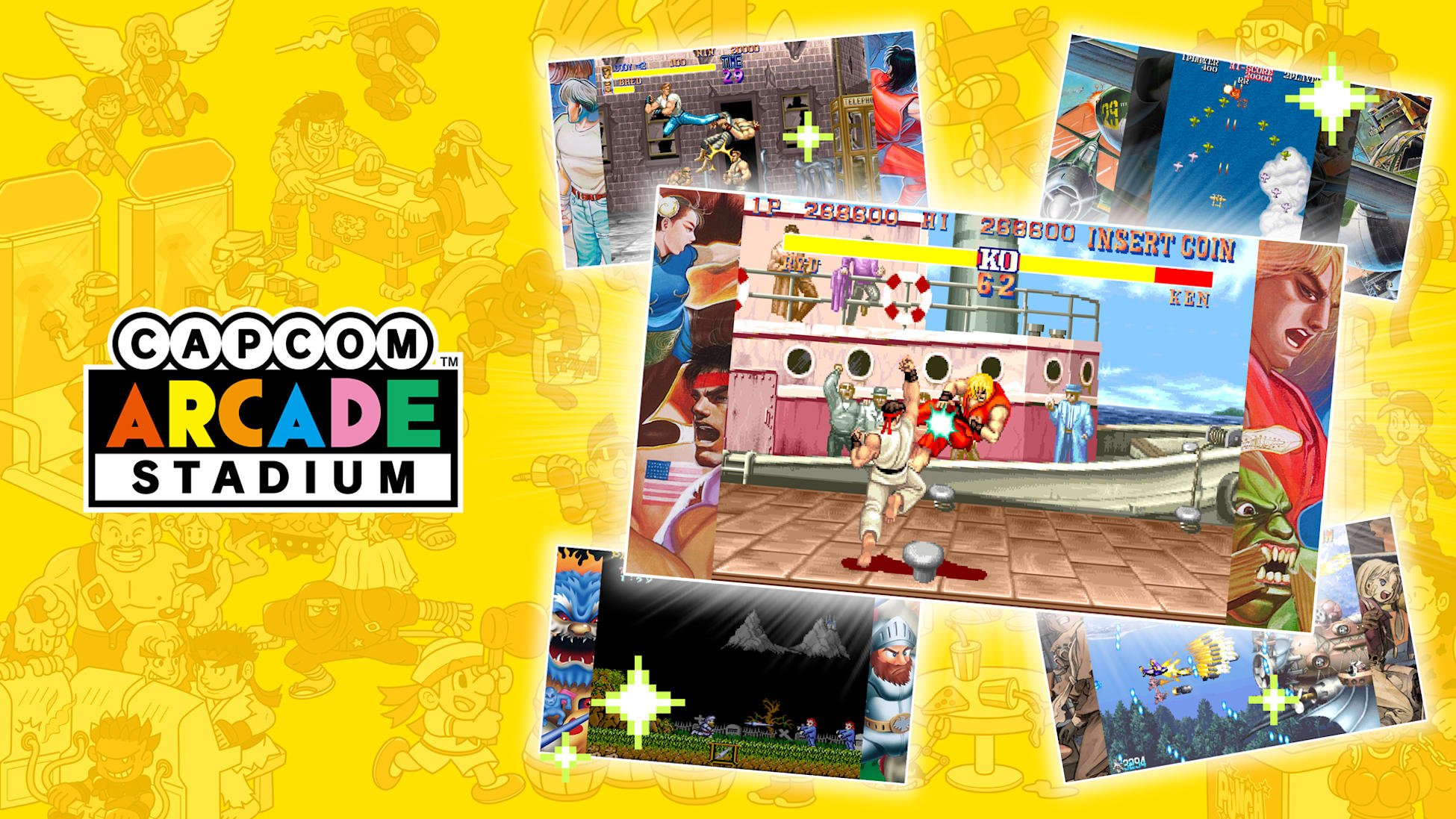 Capcom Arcade Stadium: Display Frames Set 1