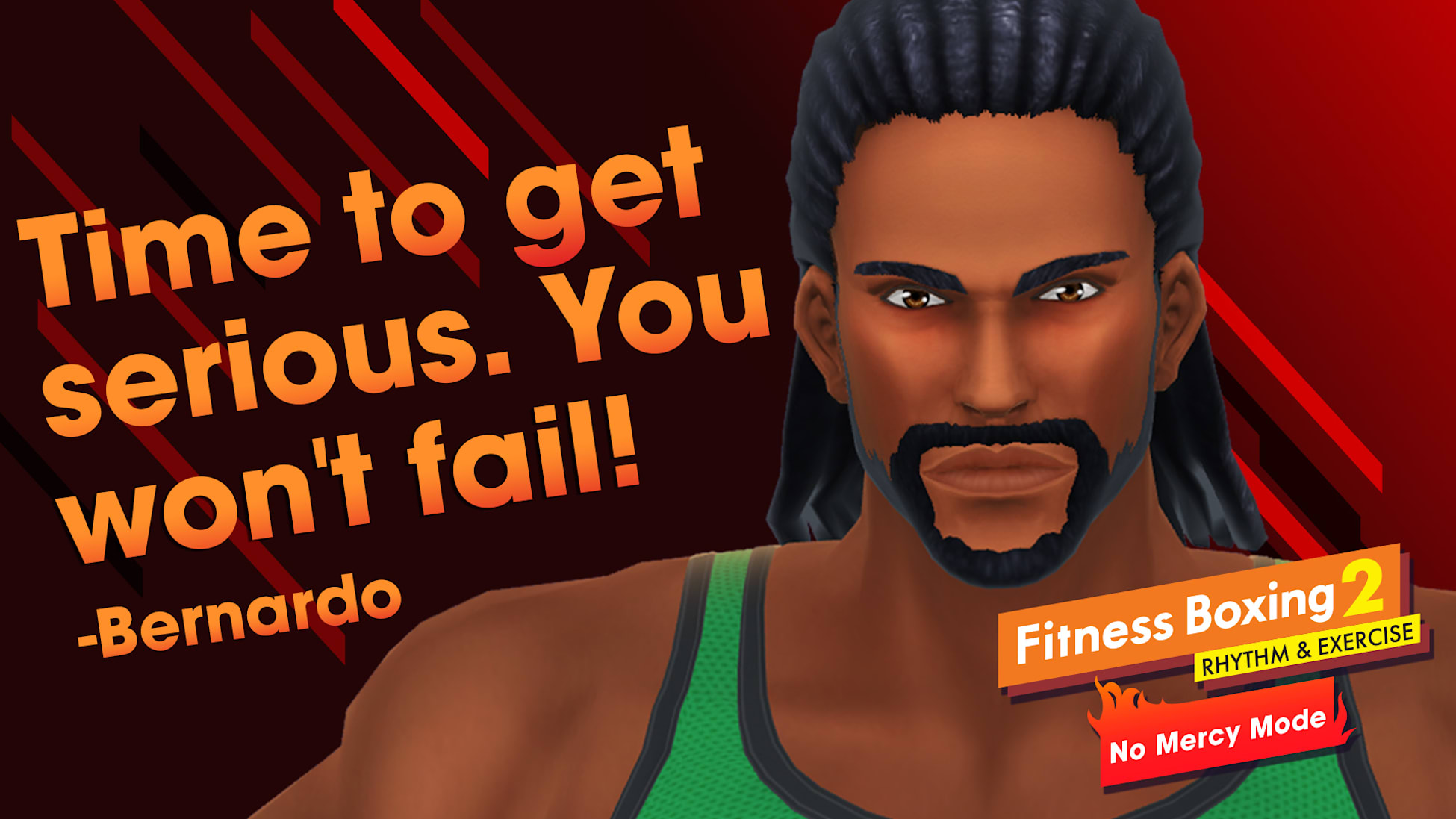 Fitness Boxing 2: Rhythm & Exercise No Mercy intensity: Bernardo