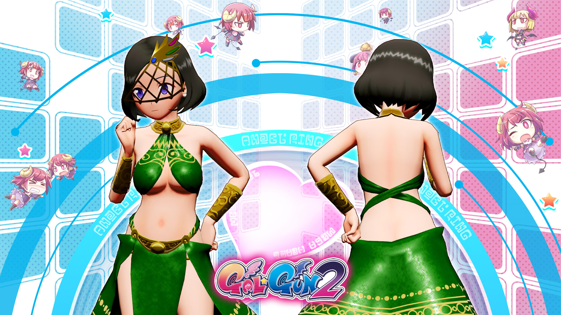 Gal*Gun 2 - Alluring Belly Dancer Set