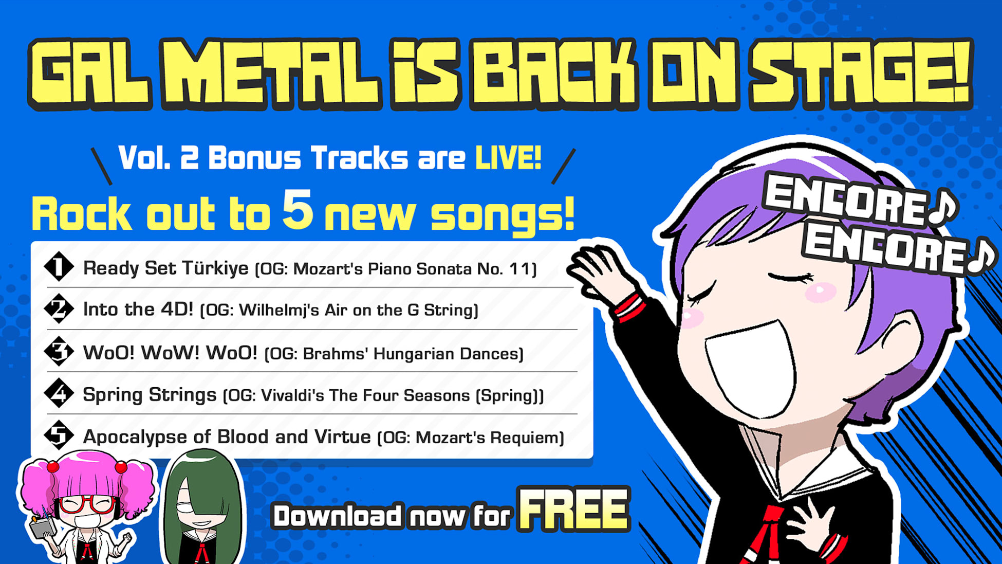 Gal Metal World Tour Edition — Bonus Tracks Vol. 2