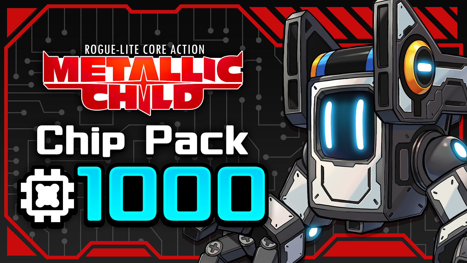 METALLIC CHILD Chip Pack 1000
