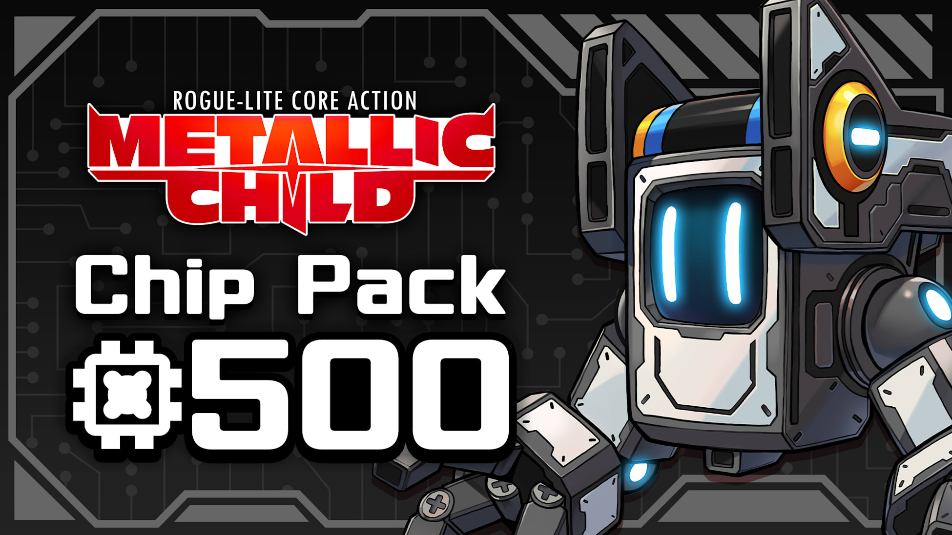 METALLIC CHILD Chip Pack 500
