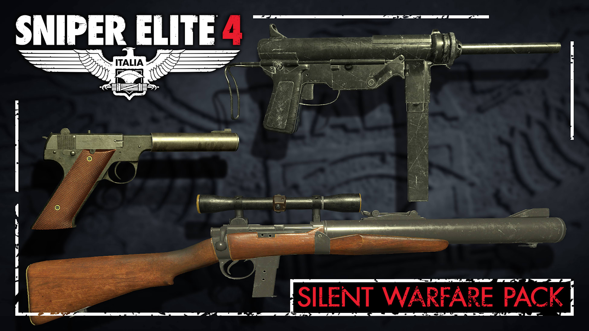 Sniper Elite 4 - Silent Warfare Weapons Pack