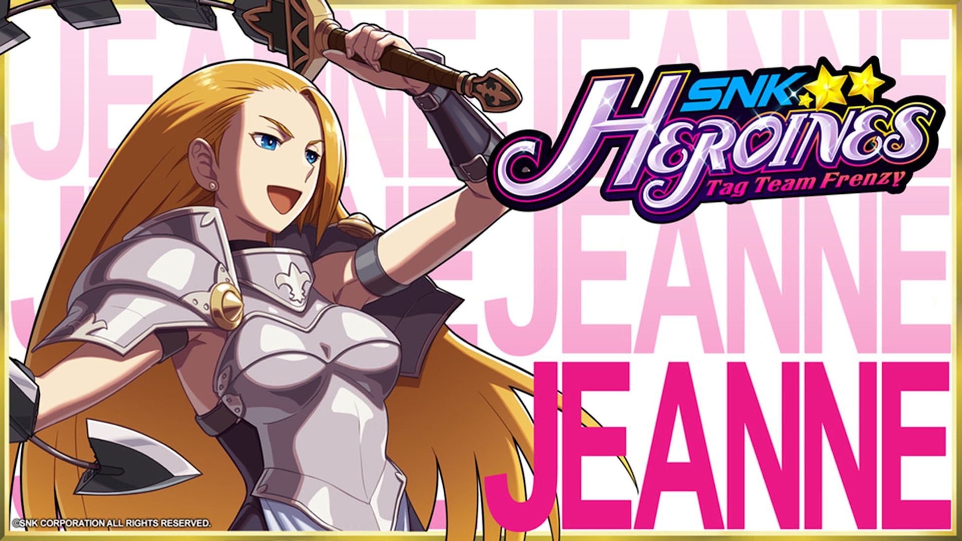 SNK HEROINES Tag Team Frenzy - JEANNE