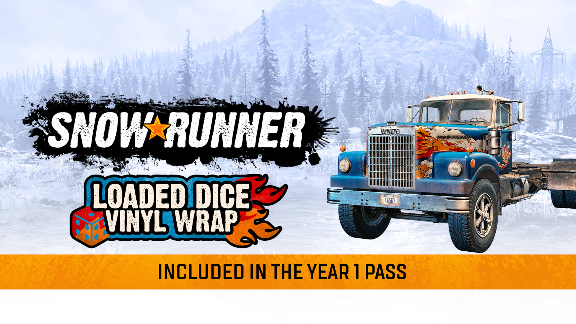 SnowRunner - Loaded Dice Vinyl Wrap