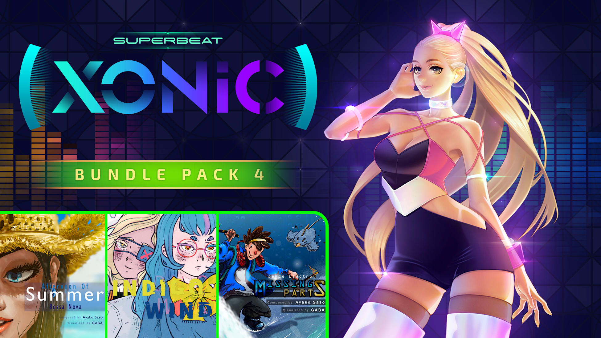 SUPERBEAT XONiC DLC Bundle Pack 4
