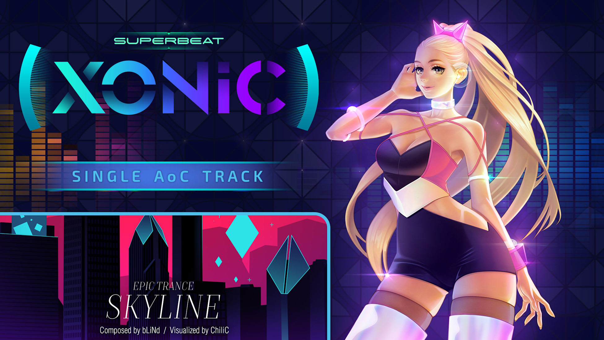 SUPERBEAT XONiC DLC Skyline