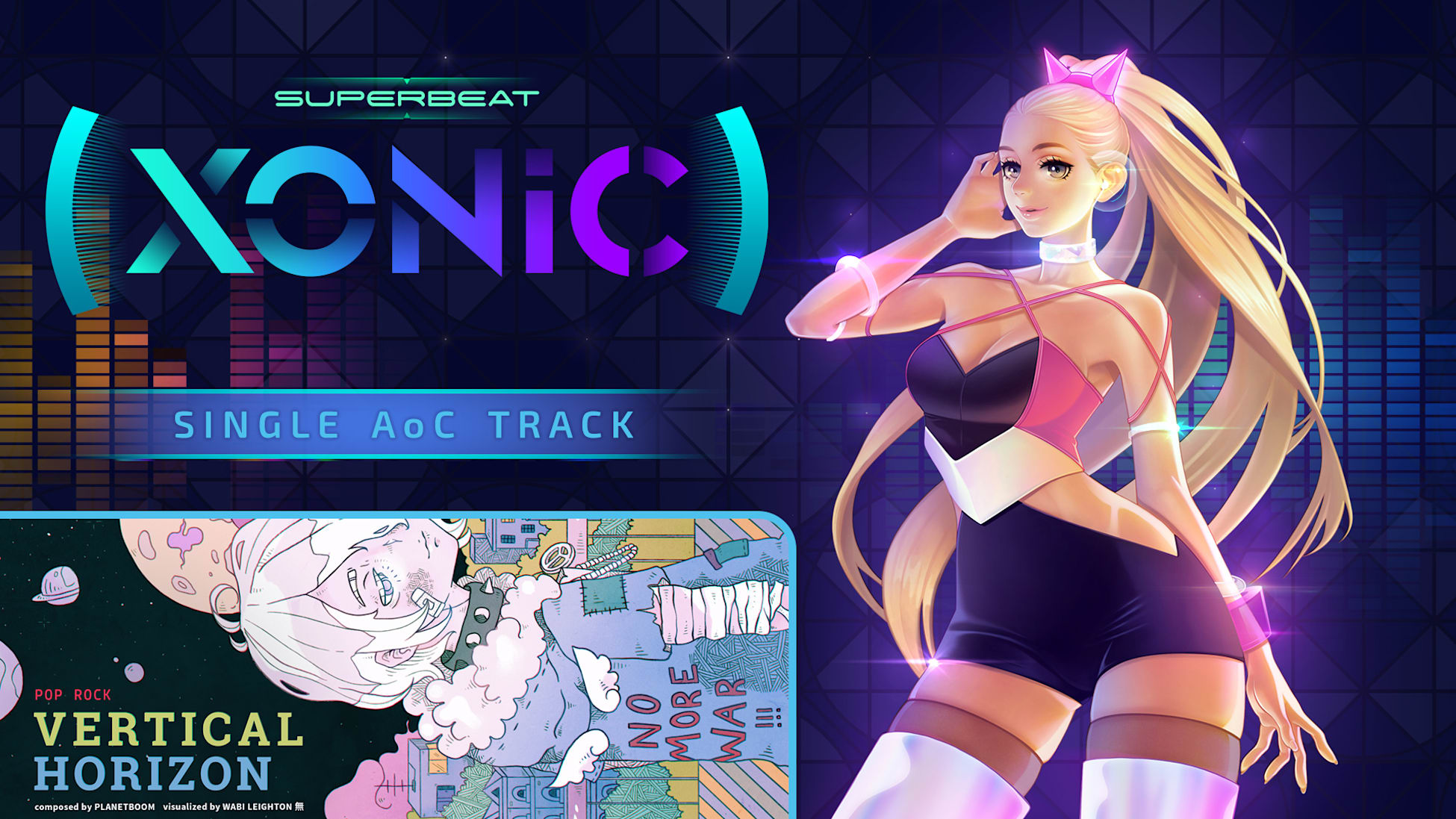 SUPERBEAT XONiC DLC Vertical Horizon
