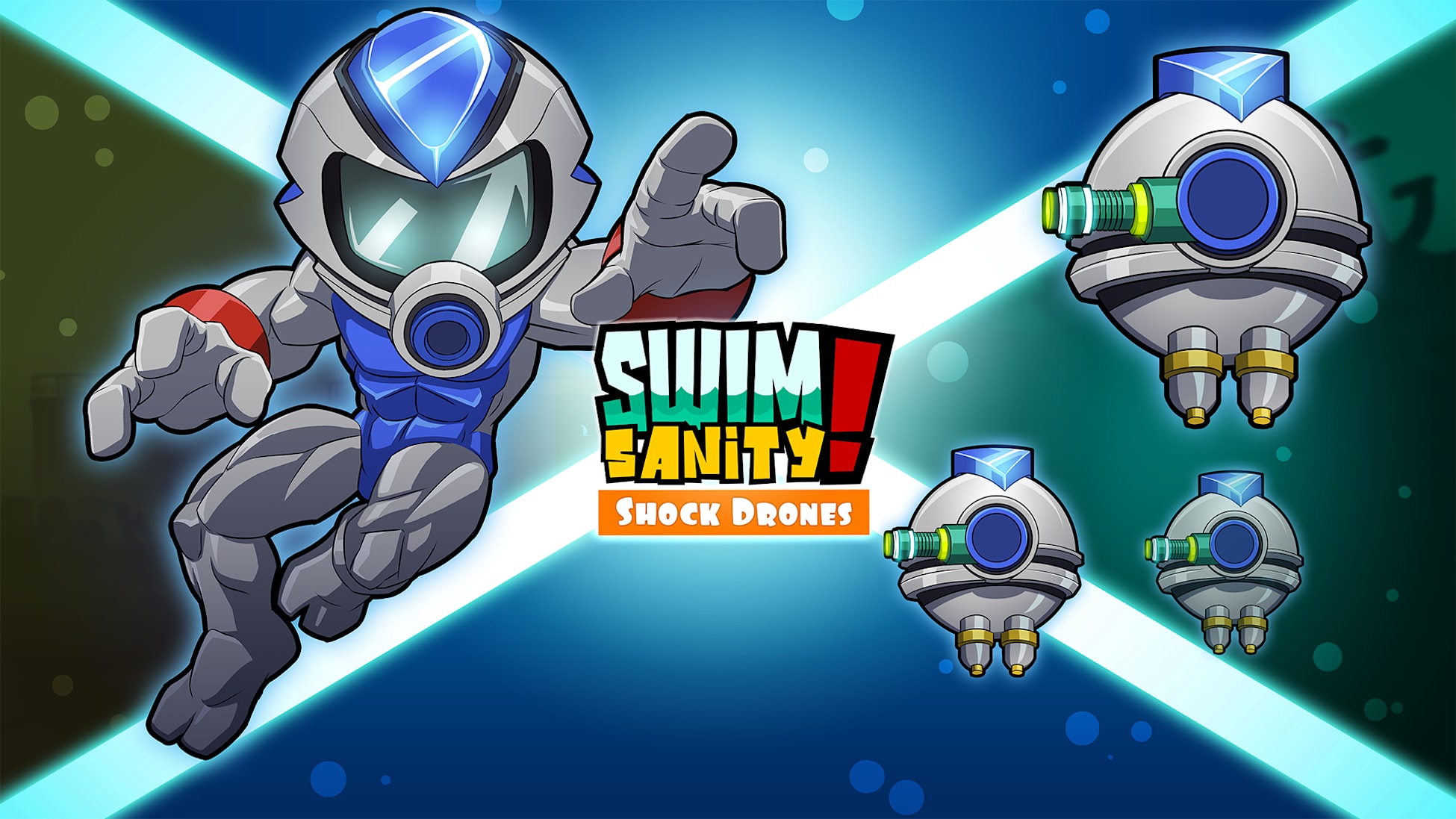 Swimsanity! - Shock Drones Unleash