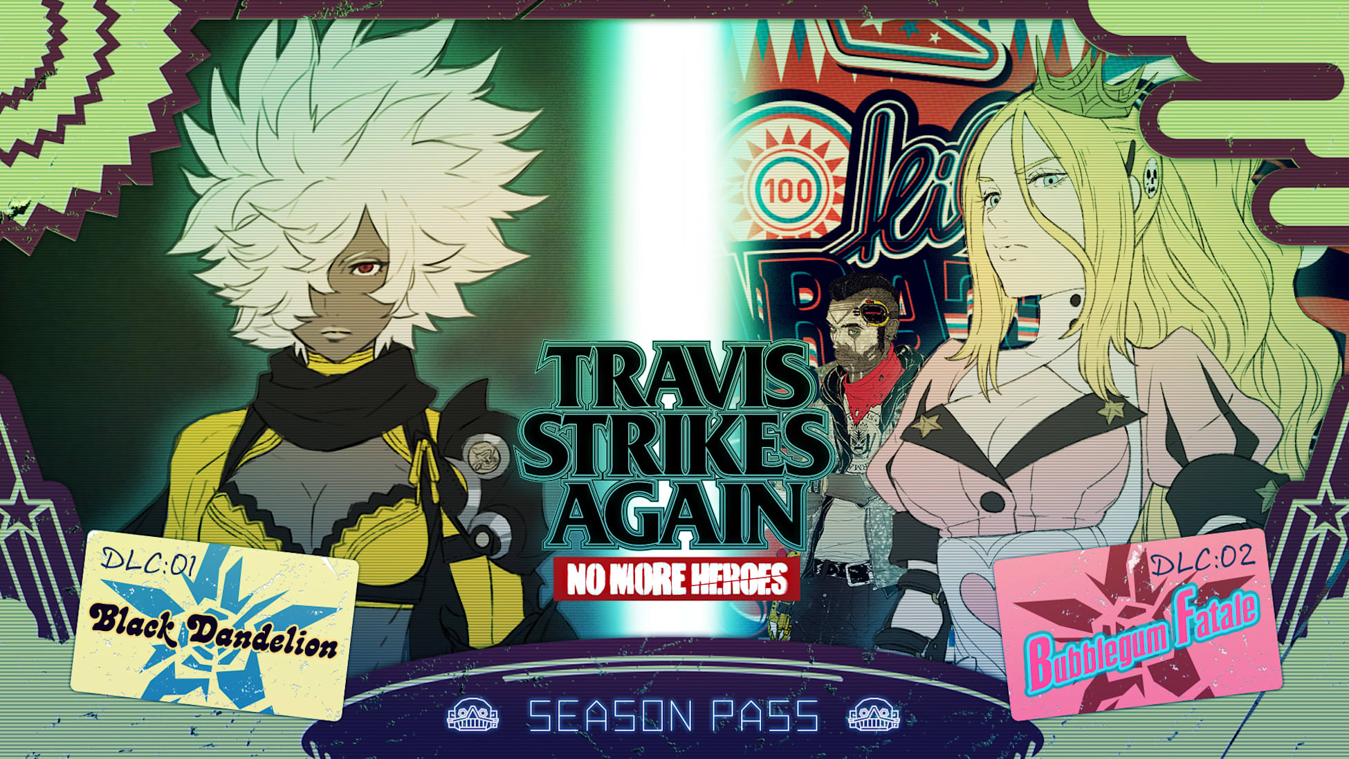 Travis Strikes Again: No More Heroes - Season Pass: Black Dandelion & Bubblegum Fatale