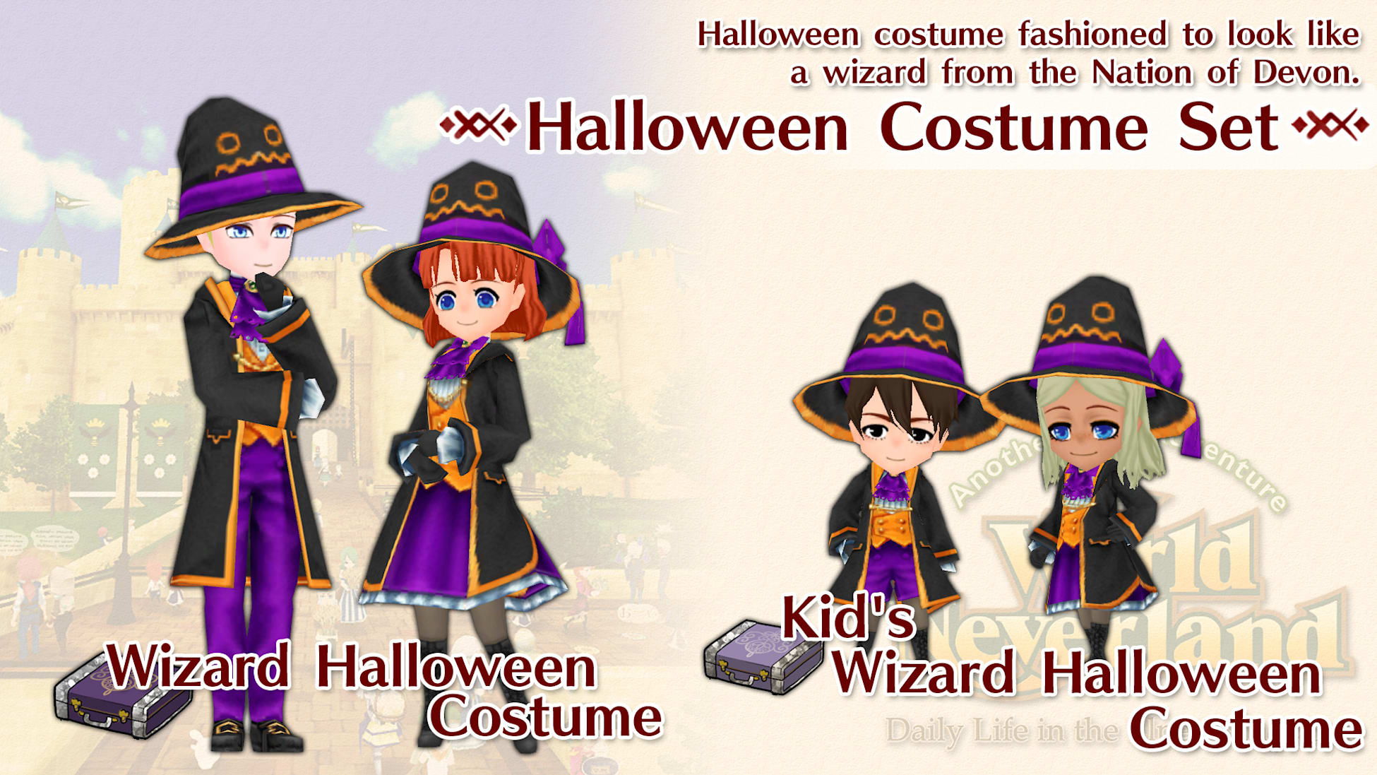 Halloween Costume Set