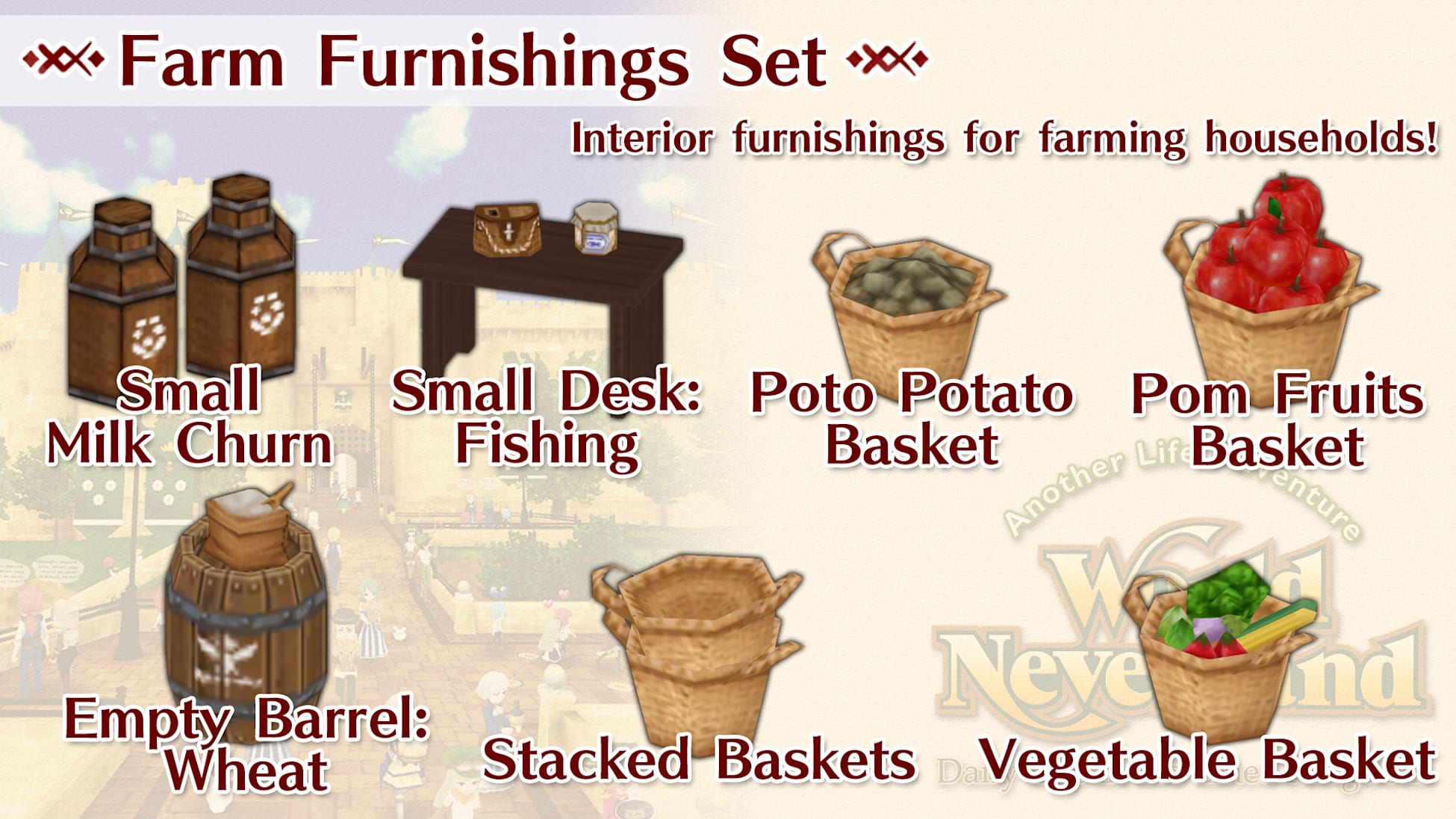 Interior set for farmers