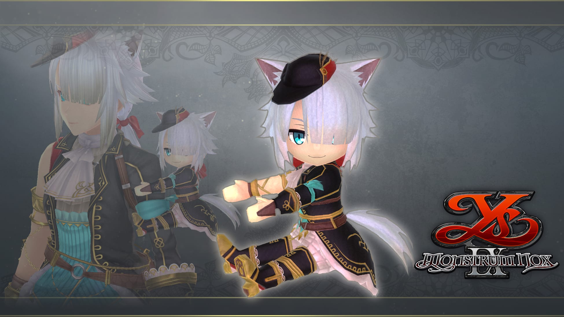Ys IX: Monstrum Nox Ride-Along White Cat