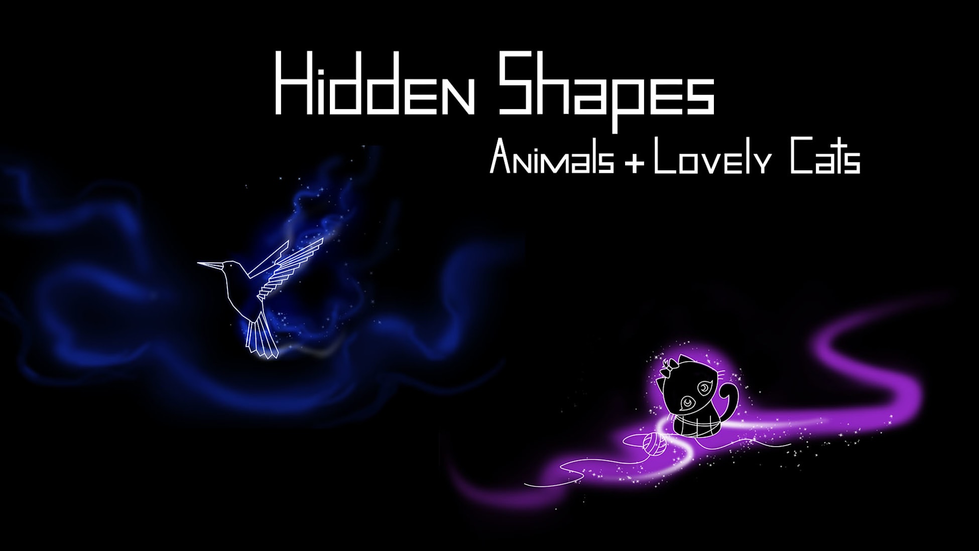 Hidden Shapes: Animals + Lovely Cats