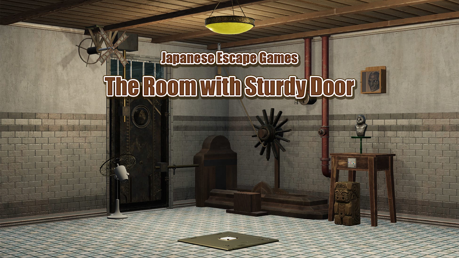 Japanese Escape from The Room with Sturdy Door