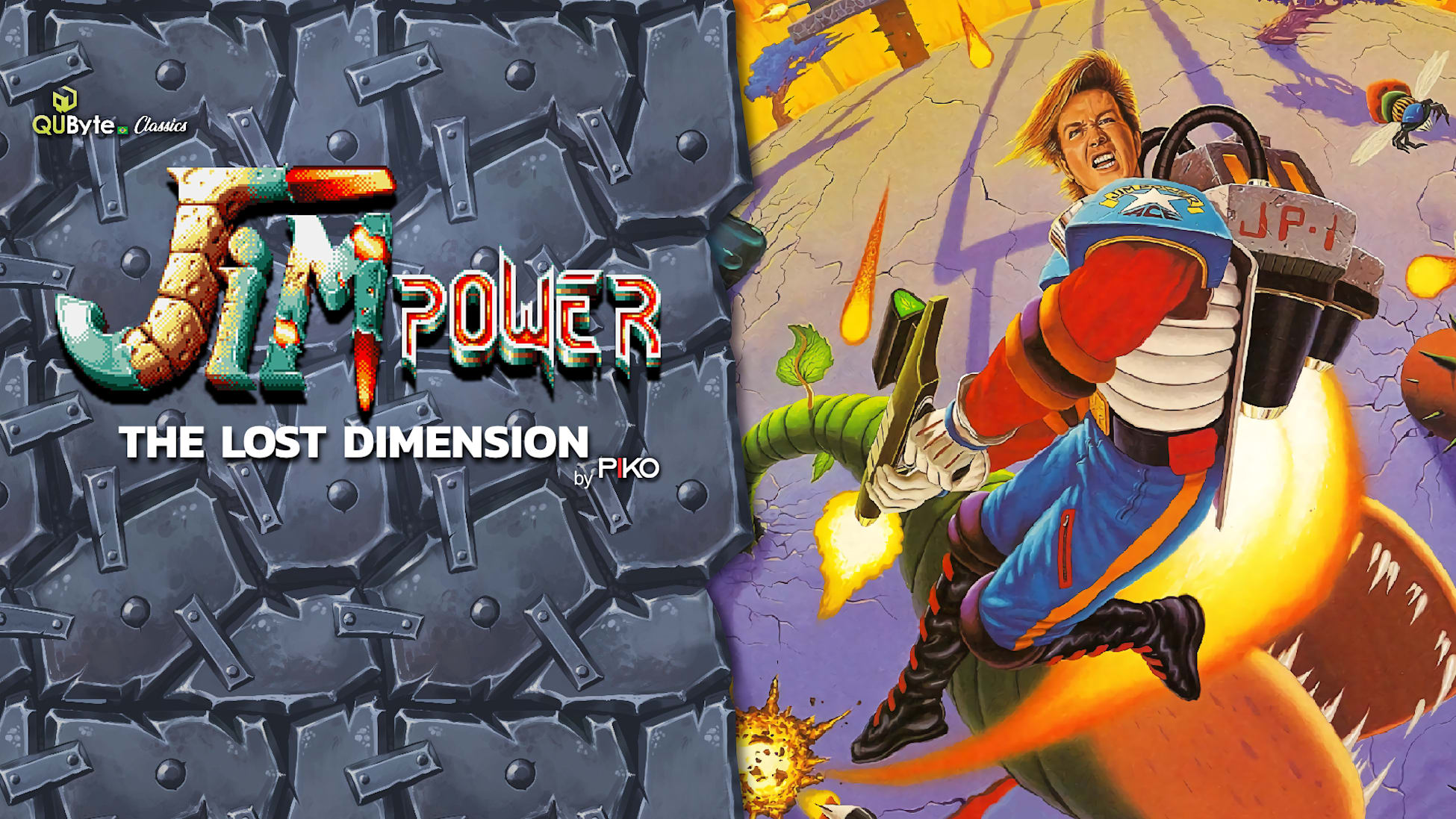 QUByte Classics: Jim Power: The Lost Dimension by PIKO