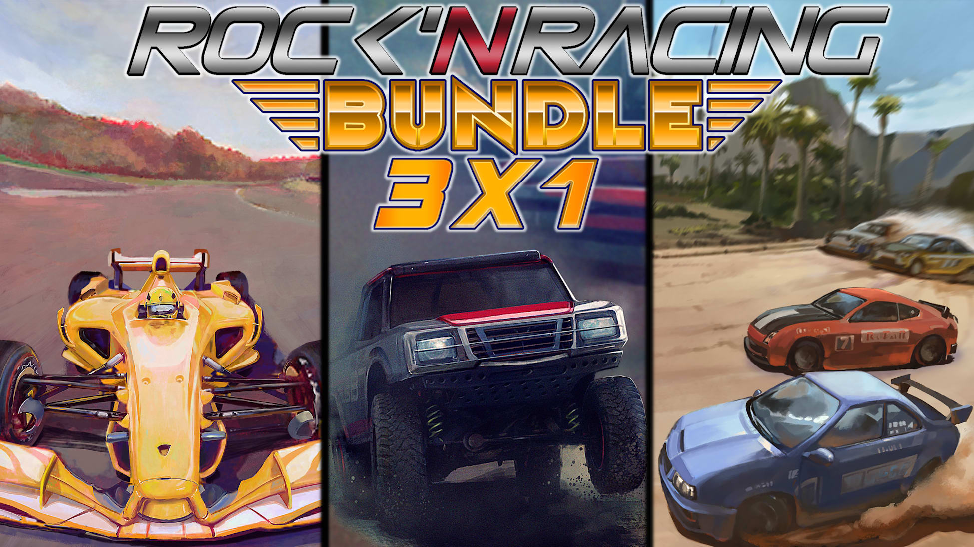 Rock 'N Racing Bundle 3 in 1