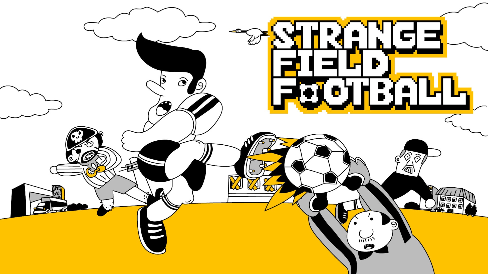 Strange Field Football