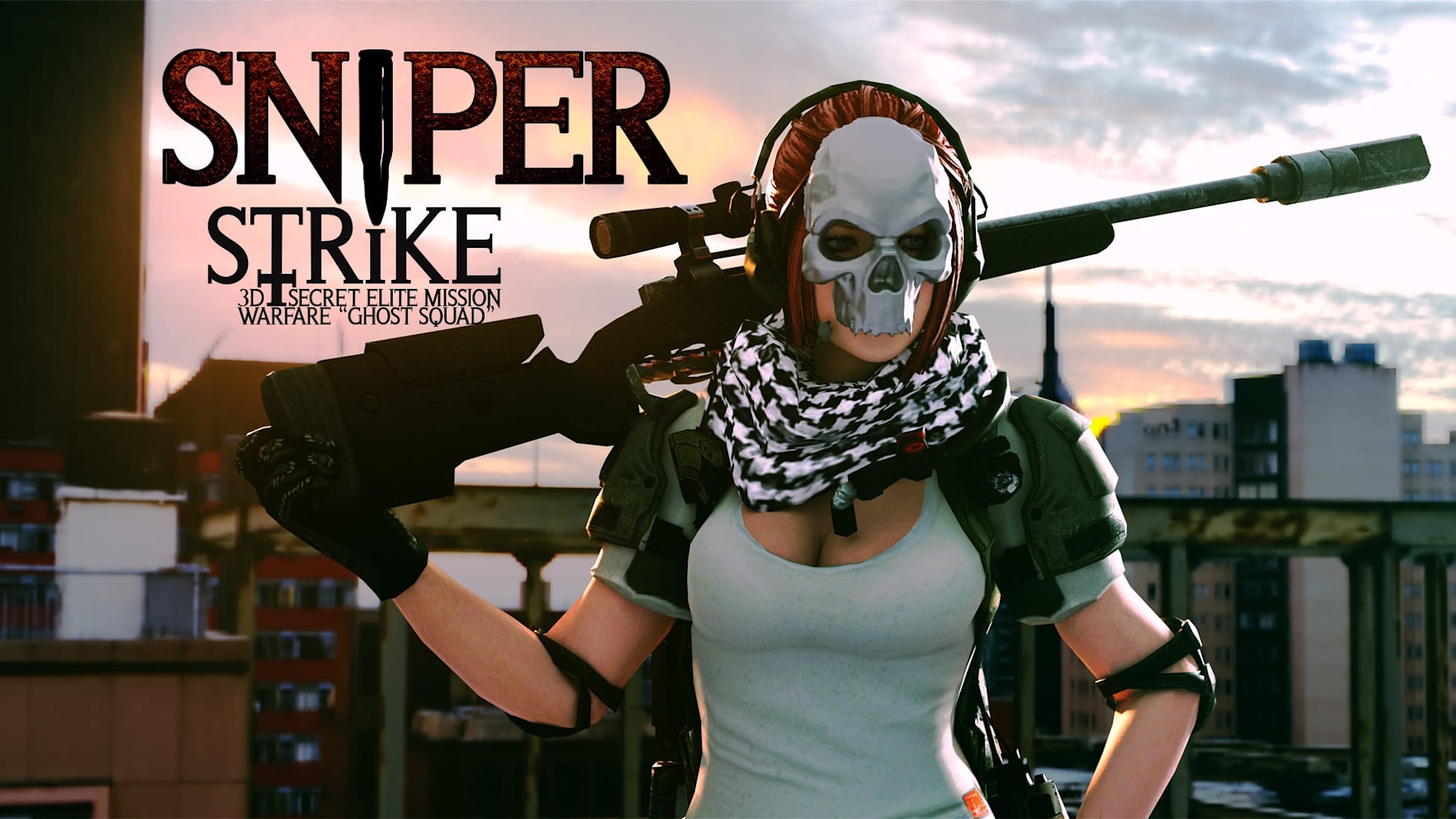 Sniper Strike 3D -  Secret elite mission warfare 