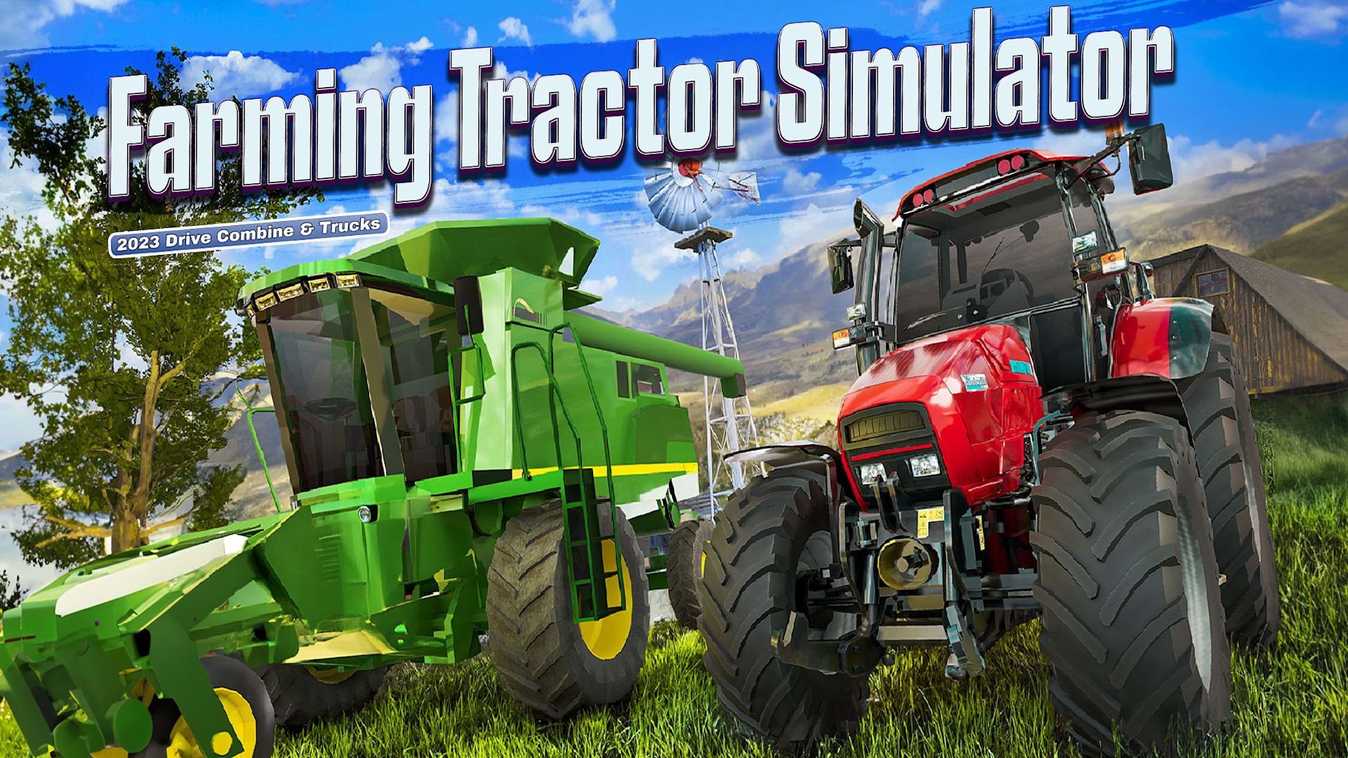 Farming Tractor Simulator 2023 : Drive Combine & Trucks