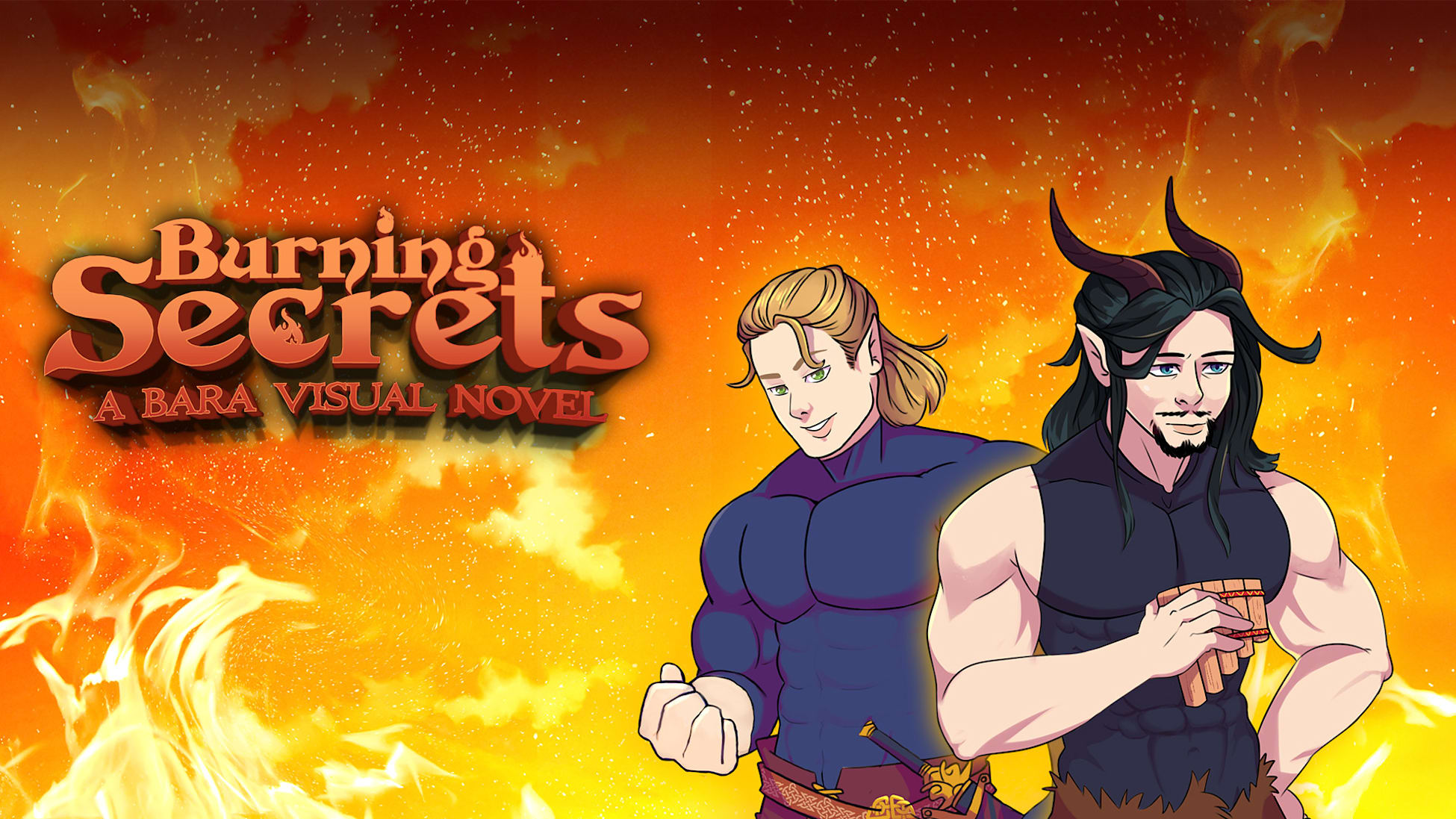 Burning Secrets - A Bara Visual Novel
