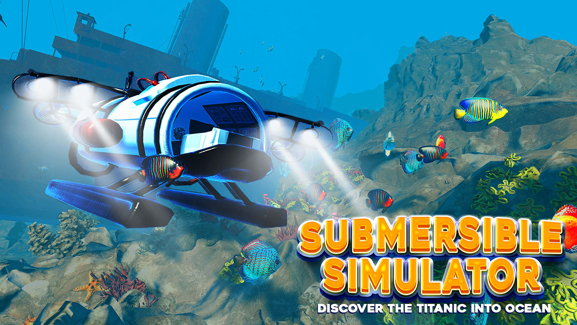Submersible Simulator - Discover the Titanic into Ocean
