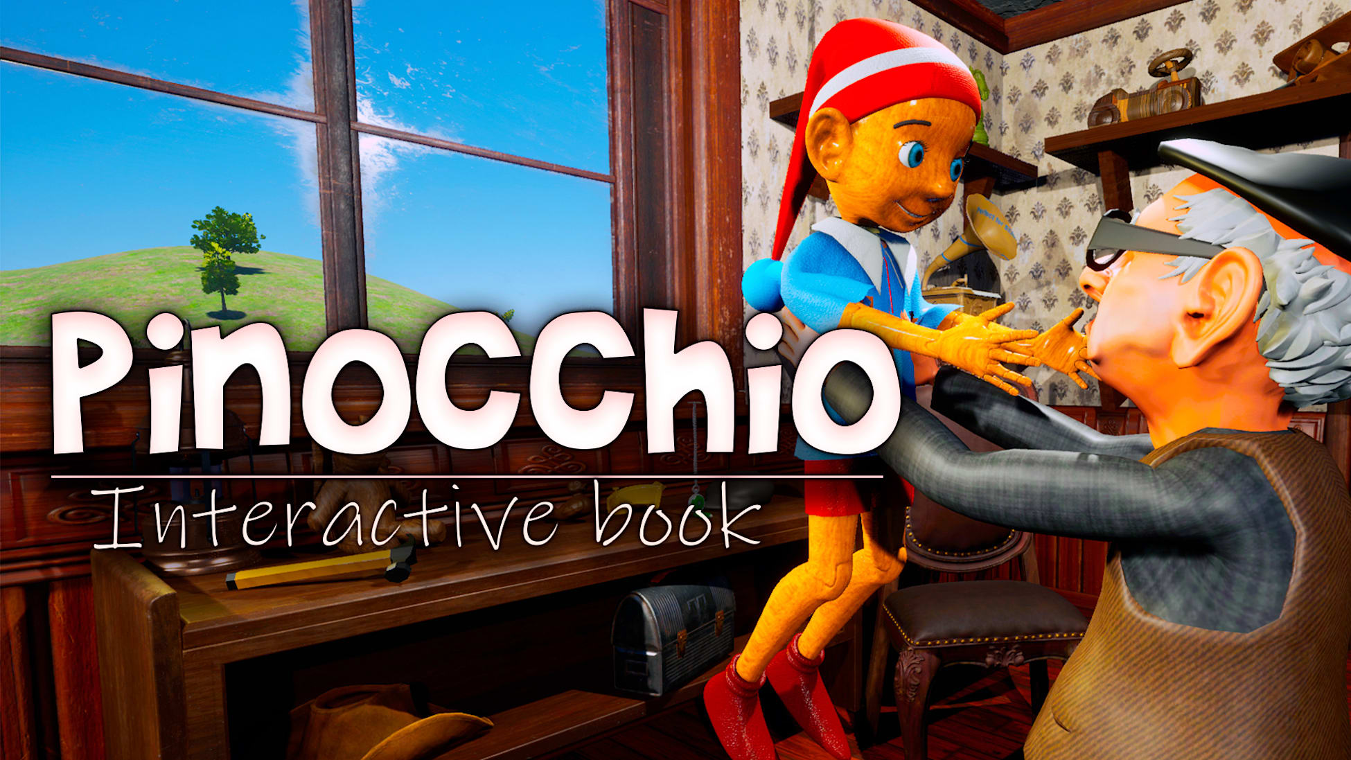 Pinocchio: Interactive Book