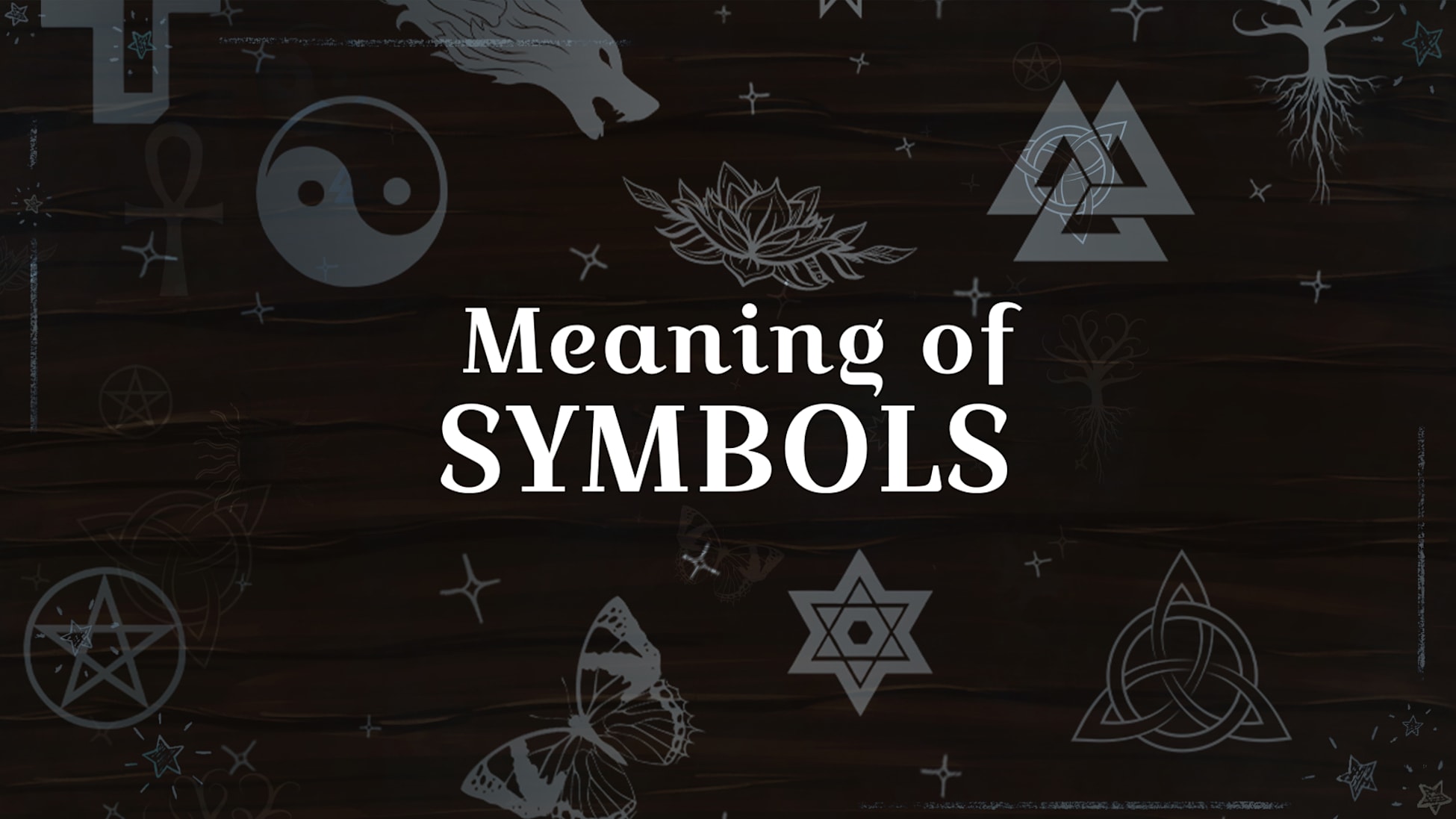 Meaning of Symbols